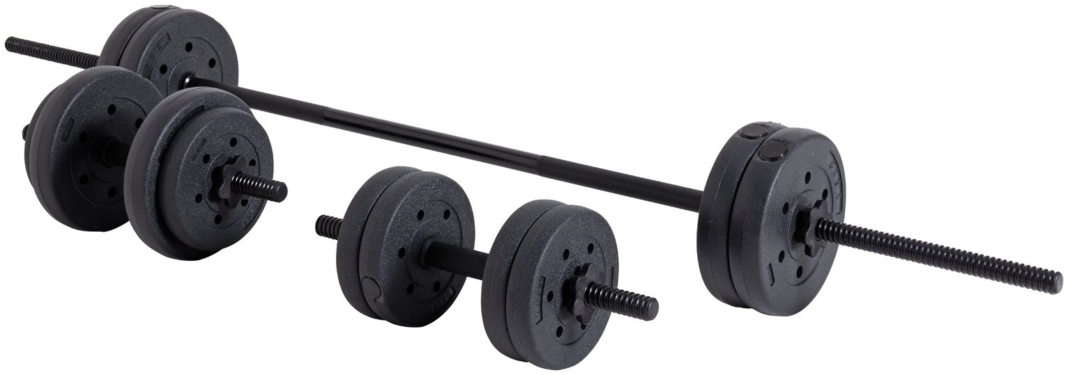 barbell and dumbbell