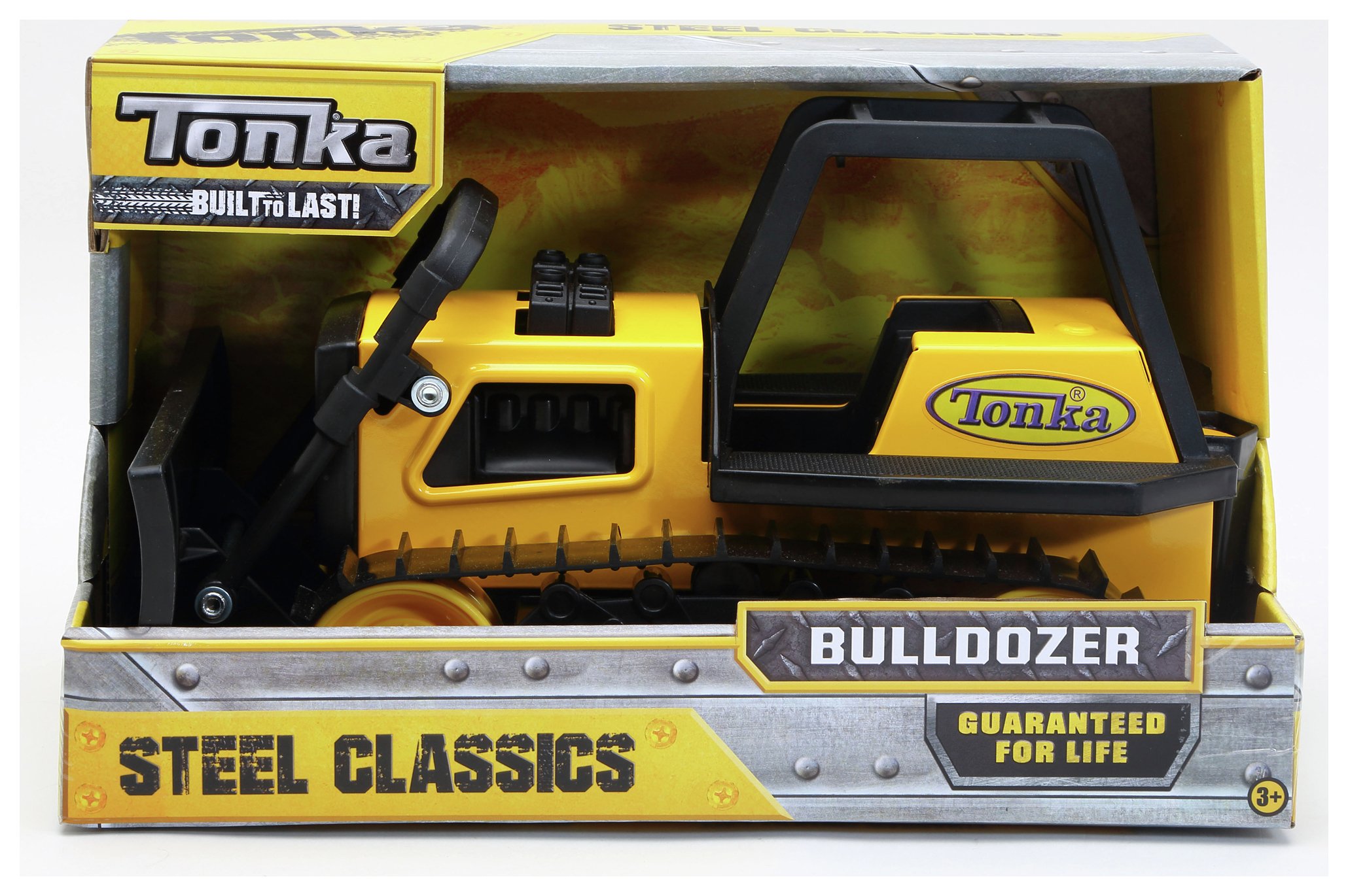 Tonka Steel Classic Bulldozer.