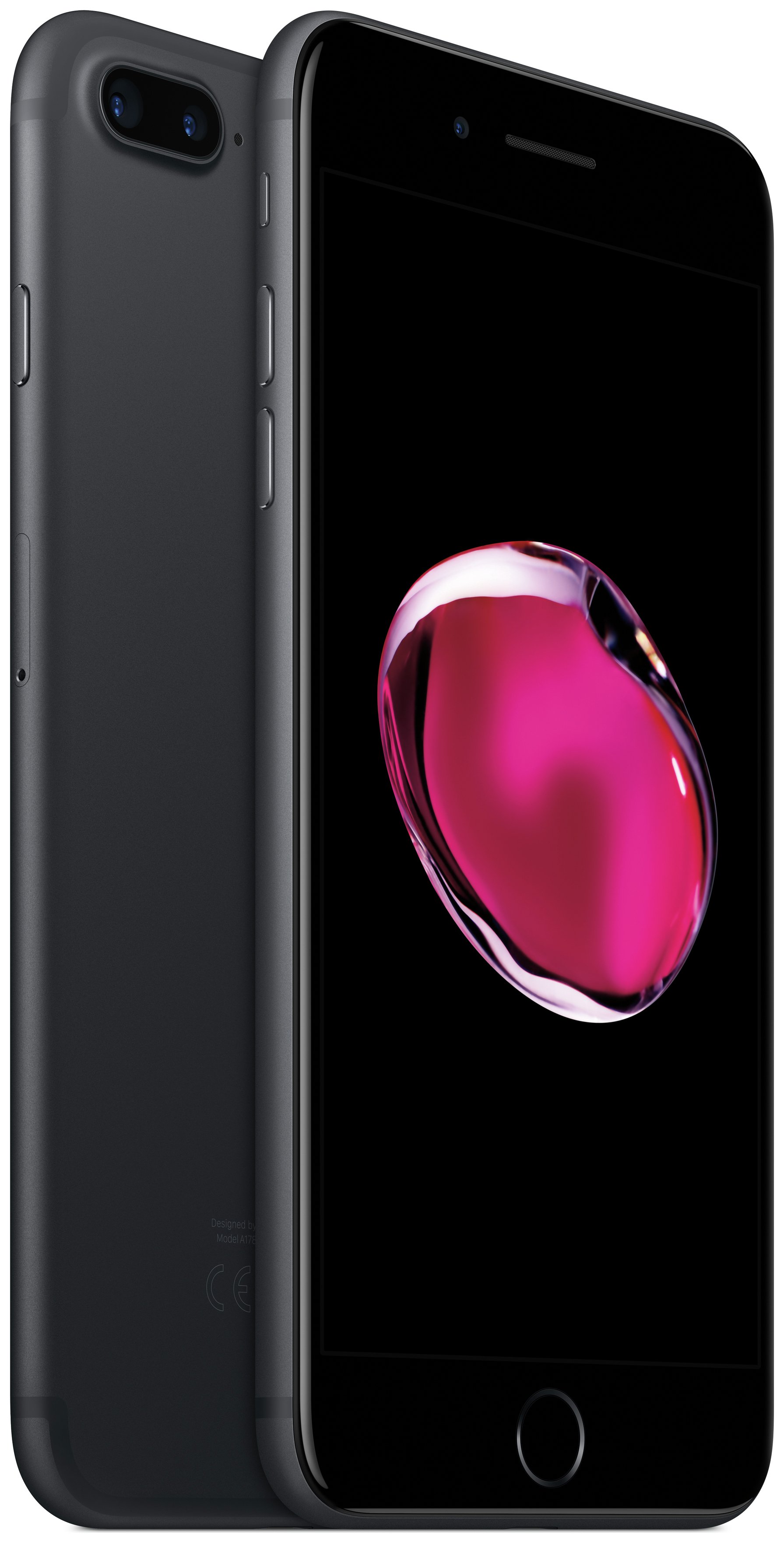 SIM Free iPhone 7 Plus 128GB Mobile Phone - Black (6047438) | Argos