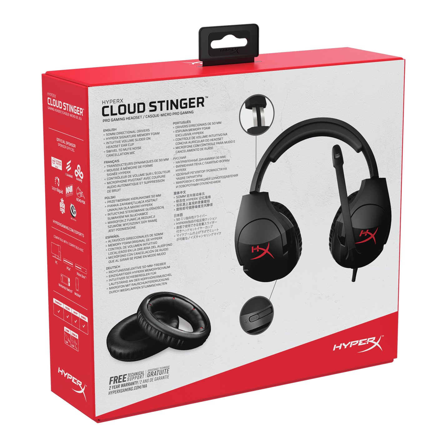 hyperx cloud stinger argos