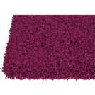 Red and black shaggy rugs