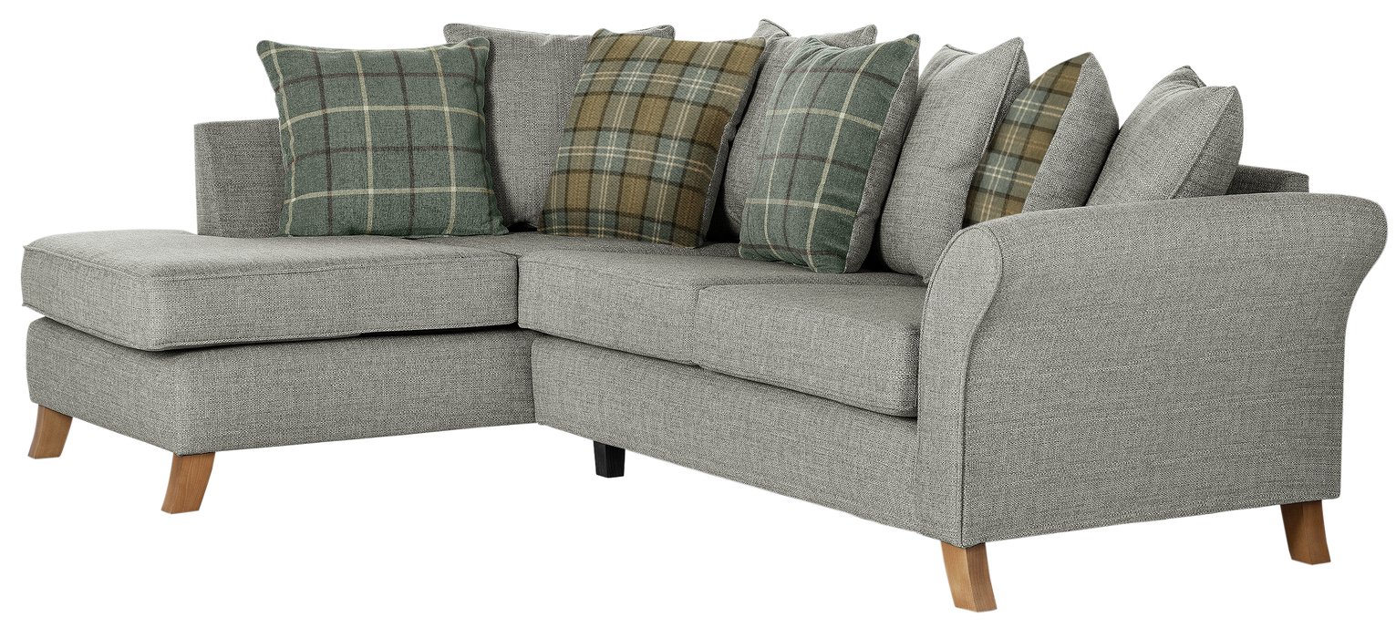 Argos Home Kayla Left Corner Scatter Back Sofa Review