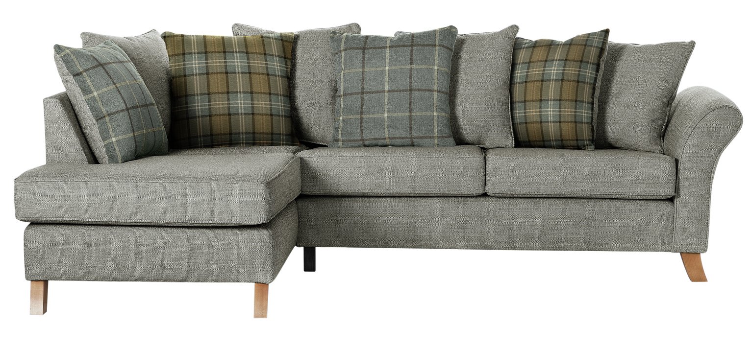 Argos Home Kayla Left Corner Scatter Back Sofa Review