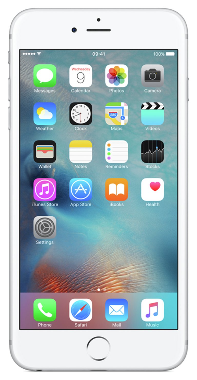 SIM Free iPhone 6s Plus 32GB Mobile Phone - Silver