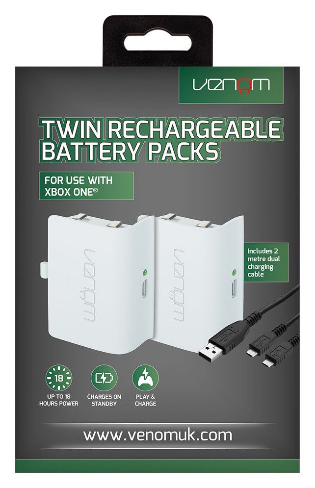Venom Xbox One S Twin Rechargeable Battery Pack Reviews