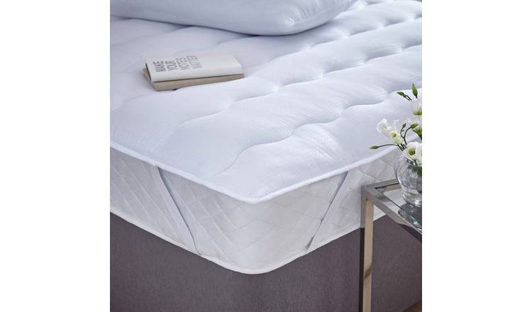 Hotel collection pillow top best sale mattress pad