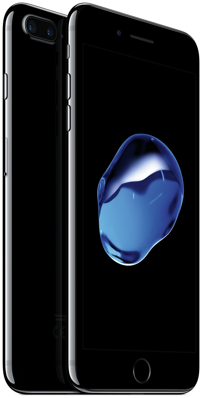 SIM Free iPhone 7 Plus 128GB Mobile Phone - Jet Black