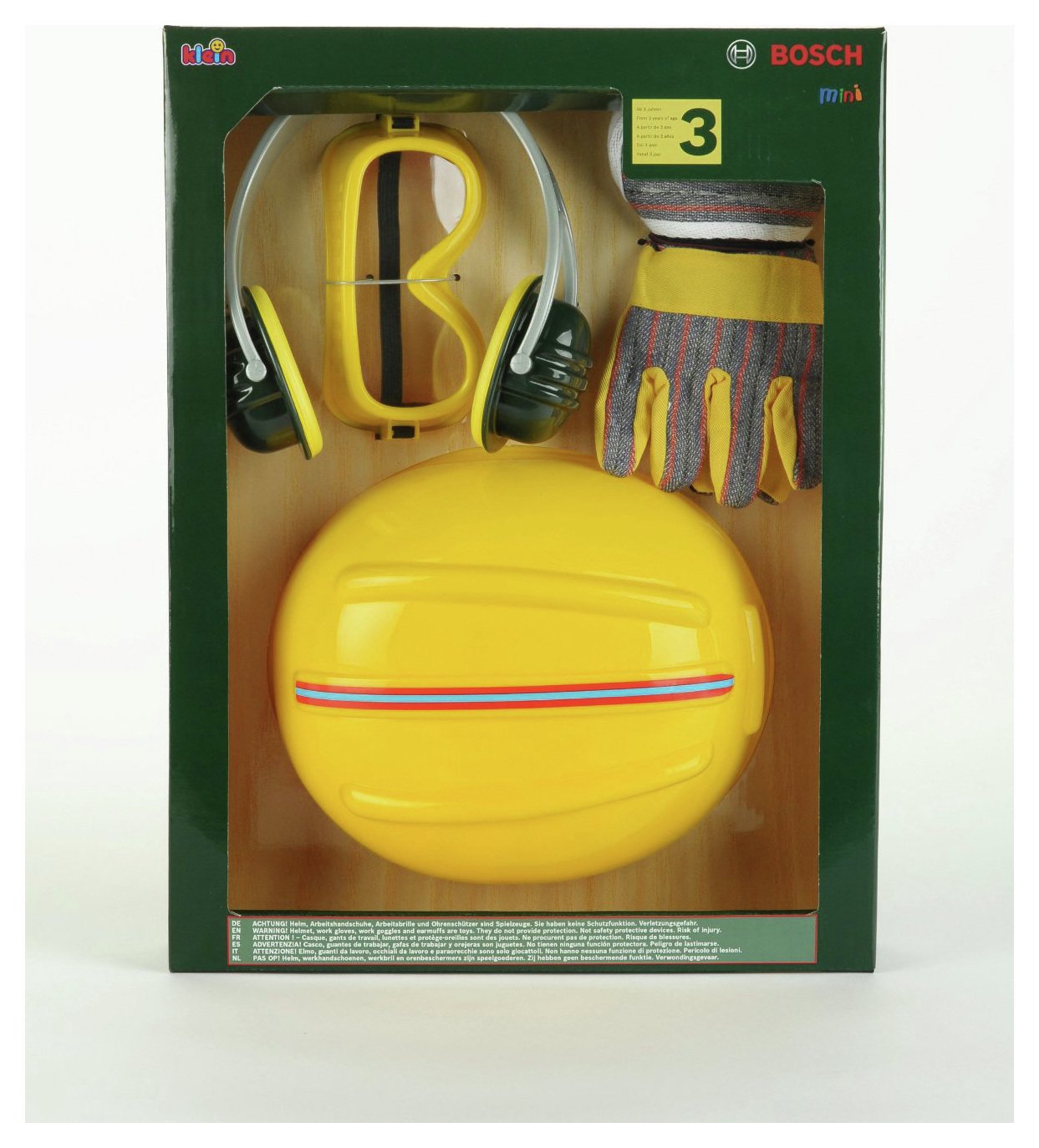 Bosch Accessories Set 4 PCS With Helmet