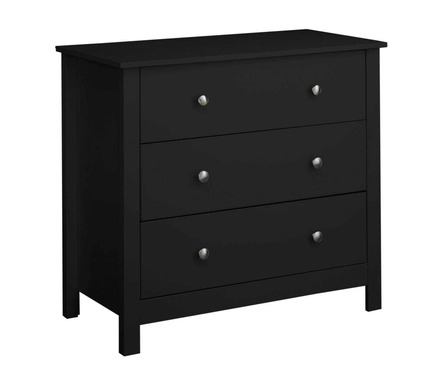 Argos Home Osaka 3 Drawer Chest - Black