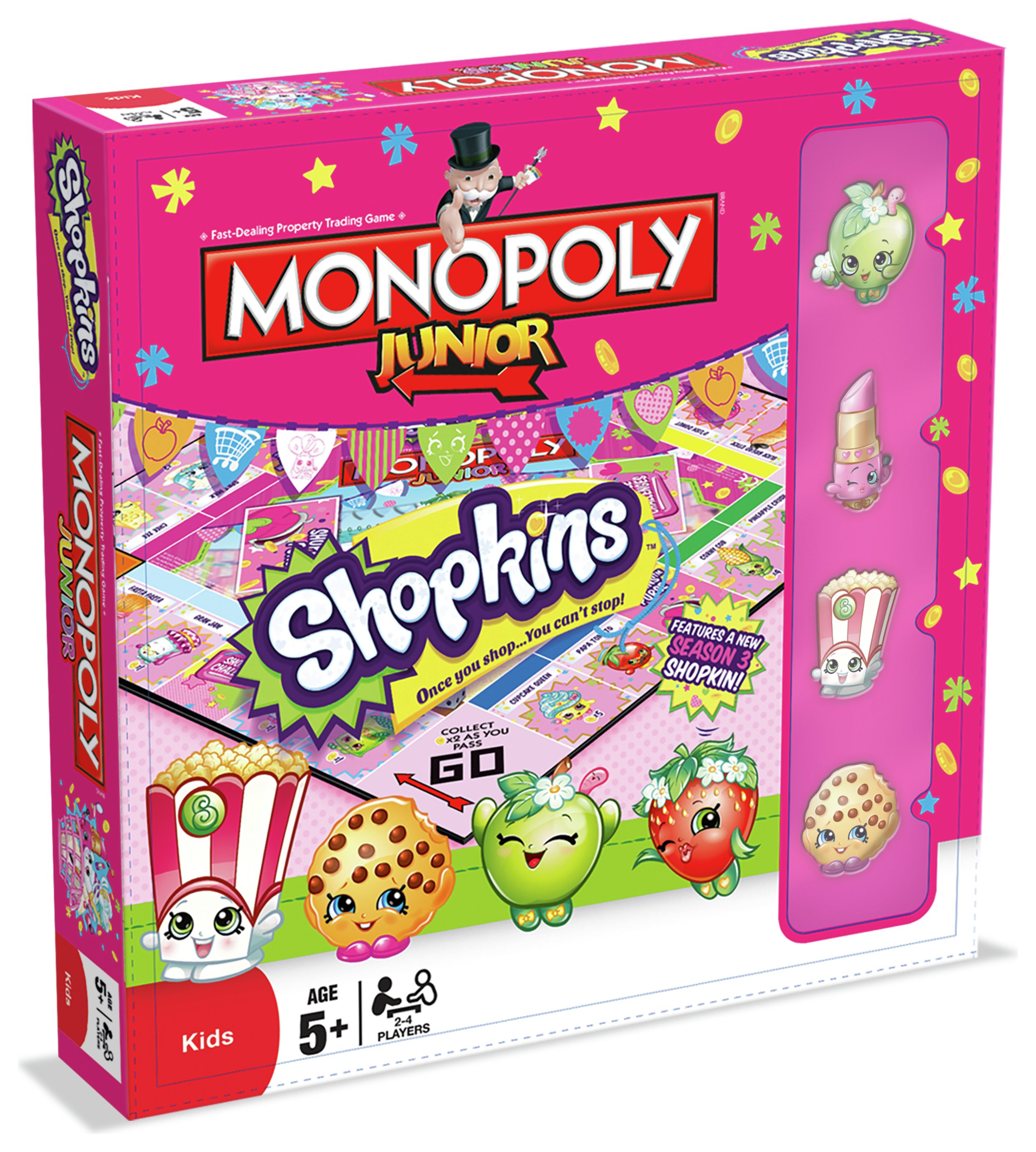 Shopkins Monopoly Junior Board Game