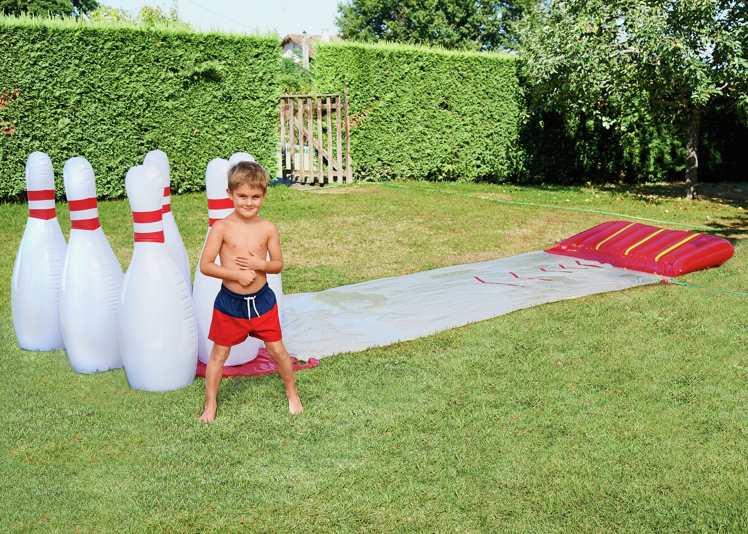 Chad Valley Slide and Splash Inflatable Bowling Reviews
