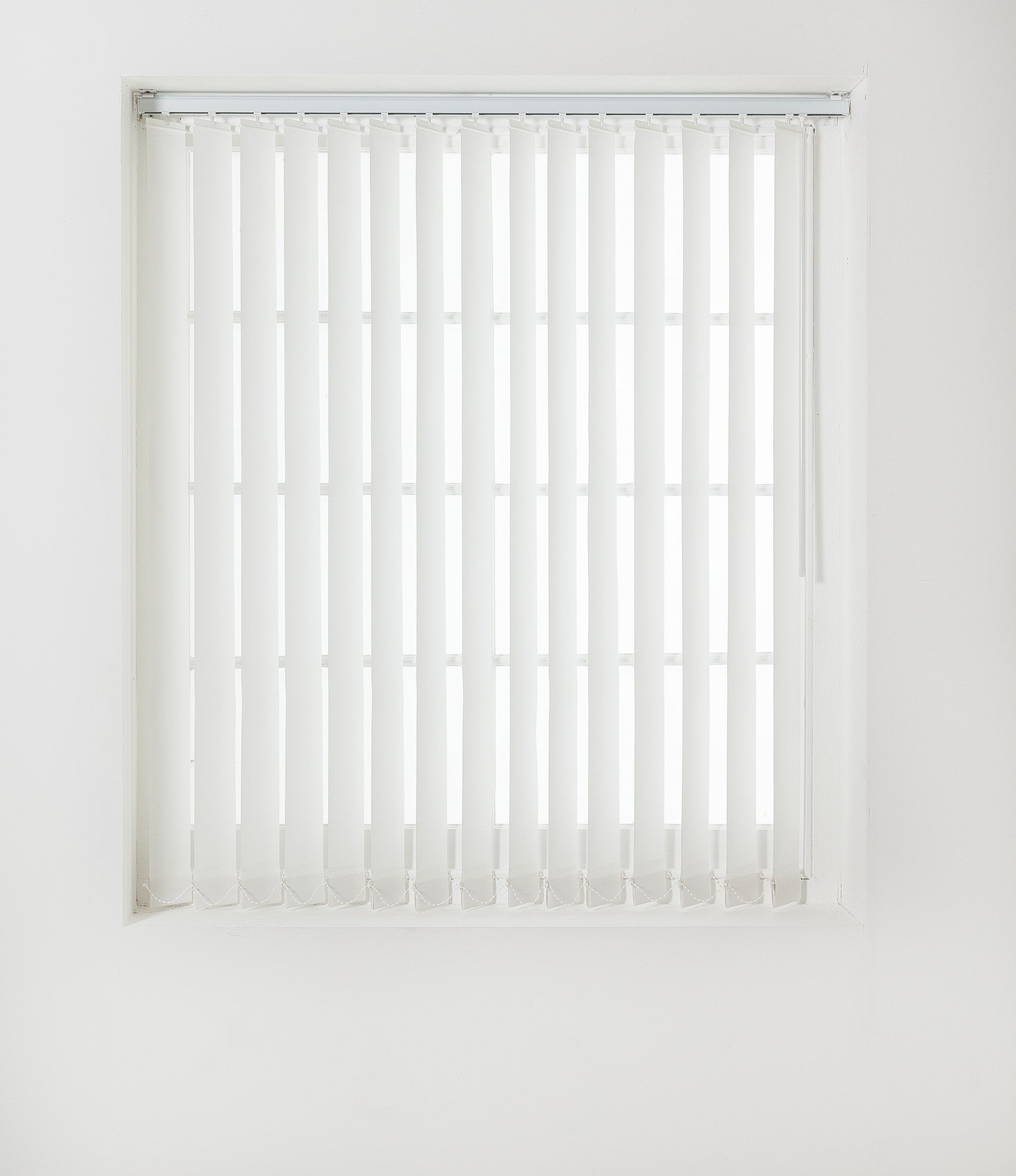 Argos Home Vertical Blinds Slat Pack 244x229cm White DimOut (6067236