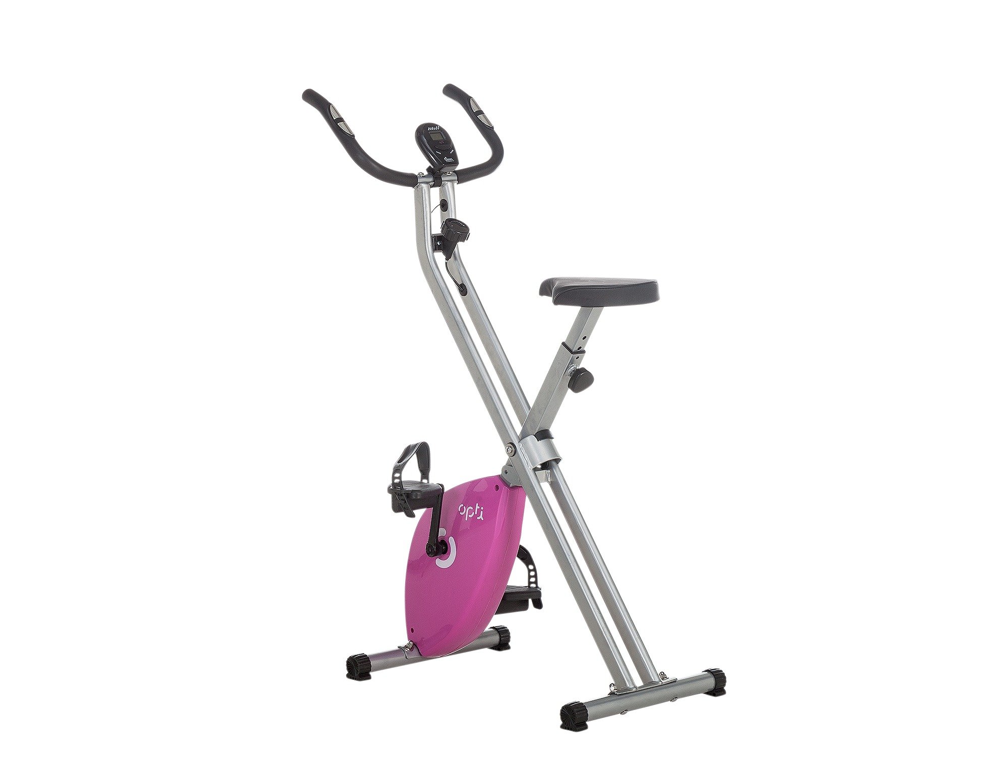 pink opti exercise bike