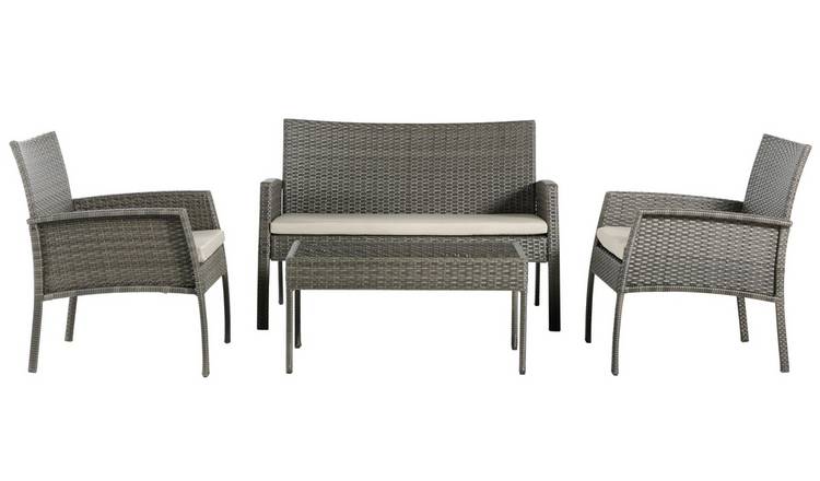 Buy Argos Home Lucia 4 Seater Rattan Effect Sofa Set Patio Sets Argos