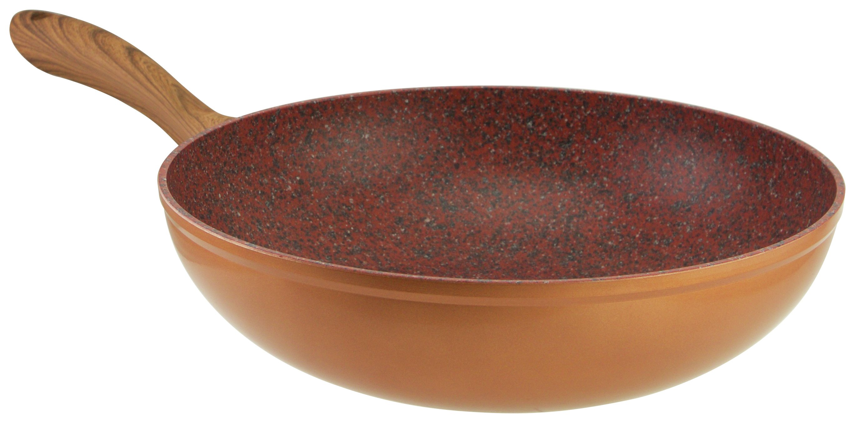 JML 28cm Non Stick Copper Stone Wok