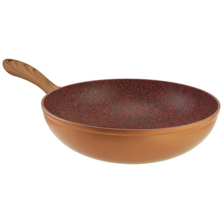 JML 28cm Non Stick Copper Stone Wok 0