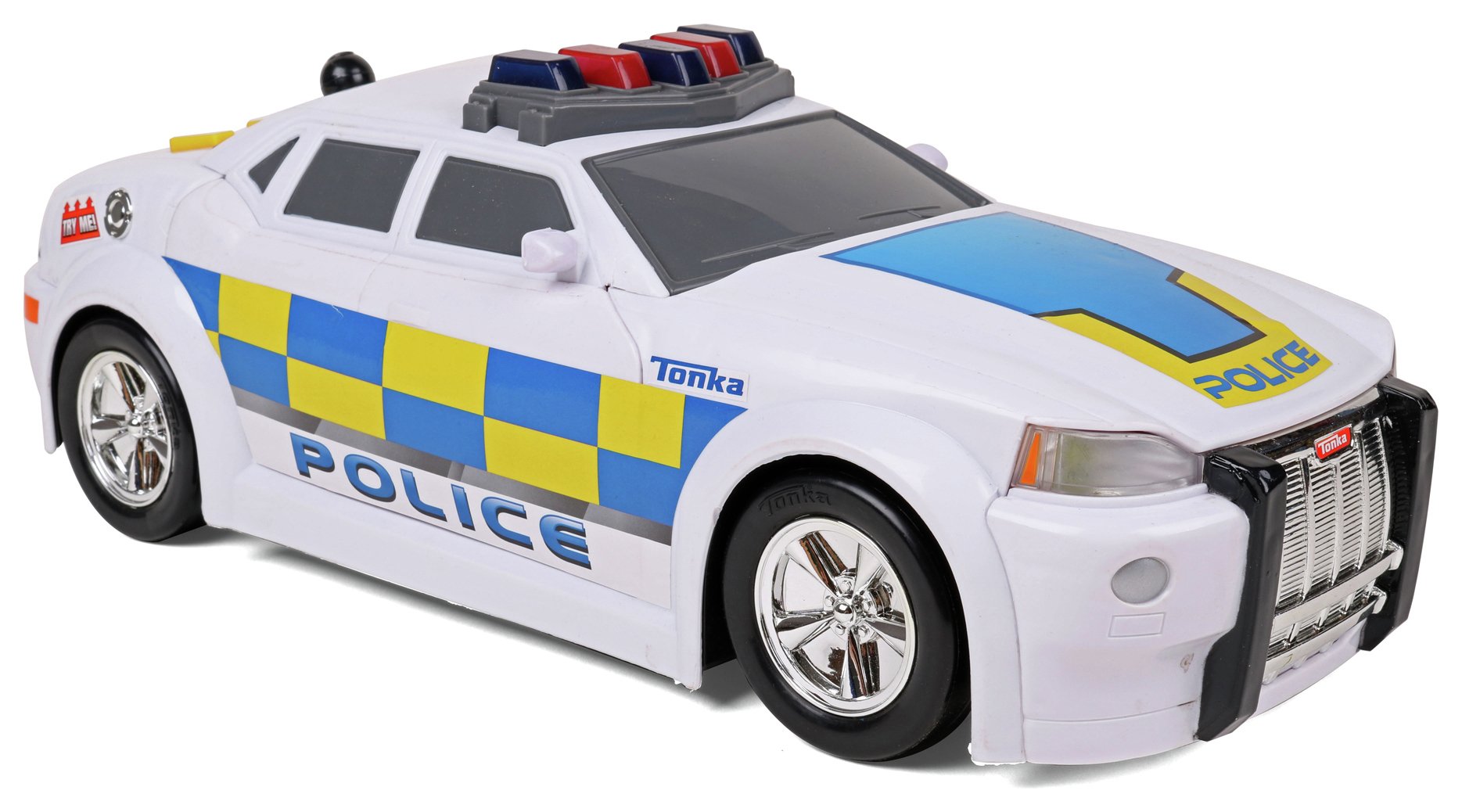 Tonka mighty motorized police cruiser hot sale toy vehicle