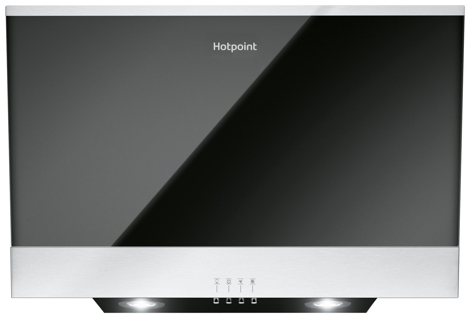 Hotpoint PHVP66FLMK Cooker Hood - Black