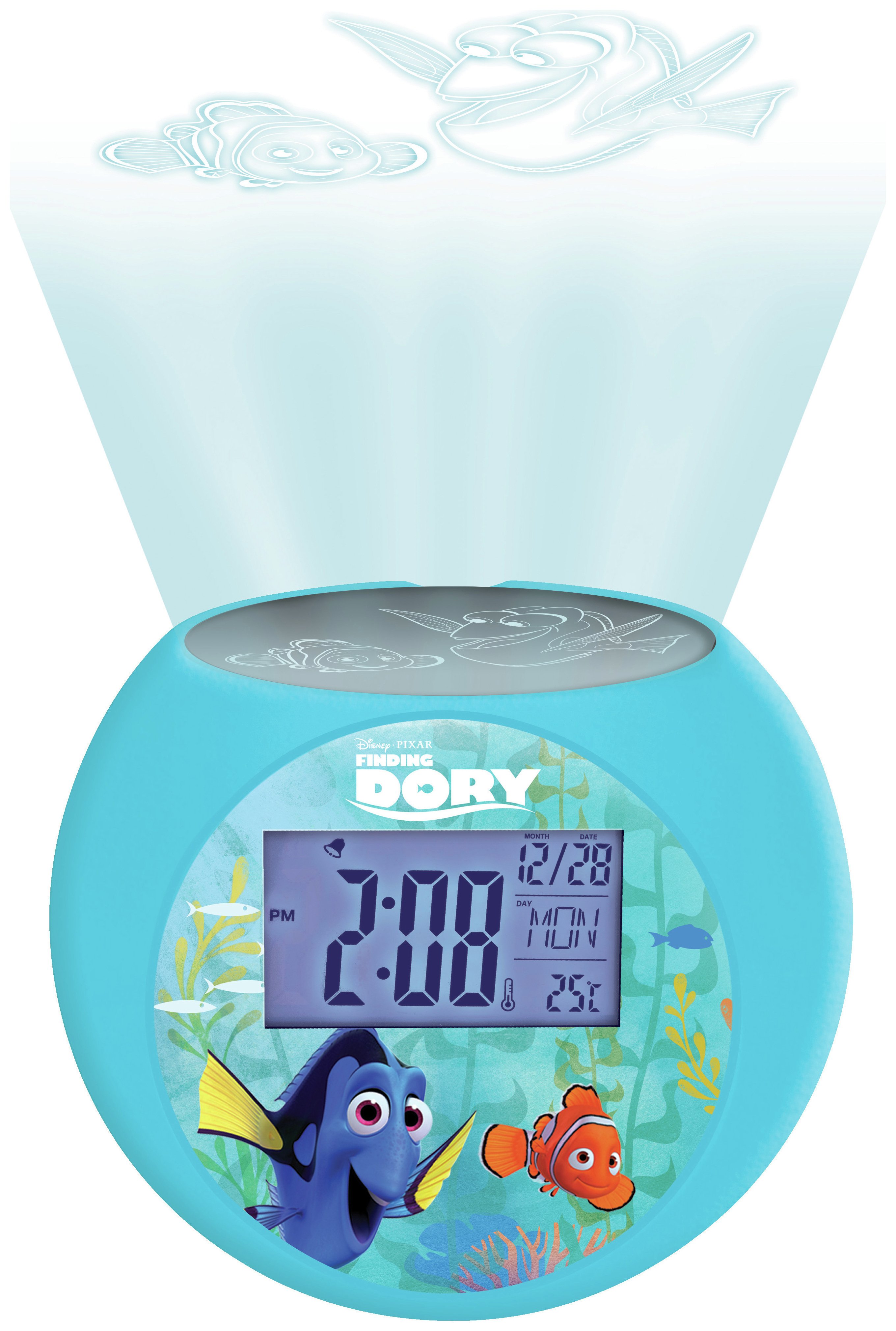 Finding Dory Radio Projector Alarm Clock