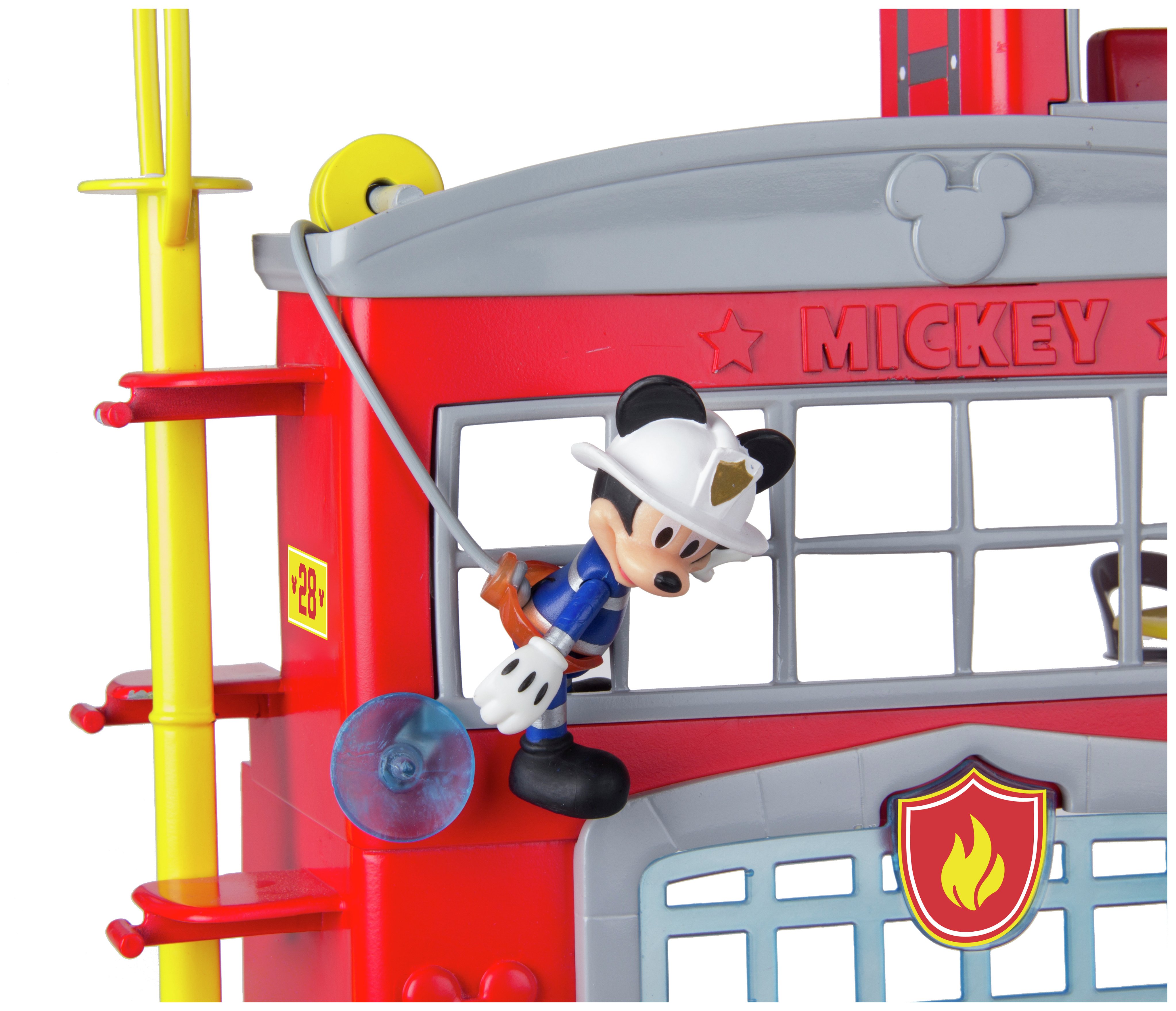 mickey firehouse playset