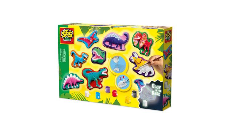 SES Creative Dino Fantasy Casting and Painting Craft Set - Age 5+