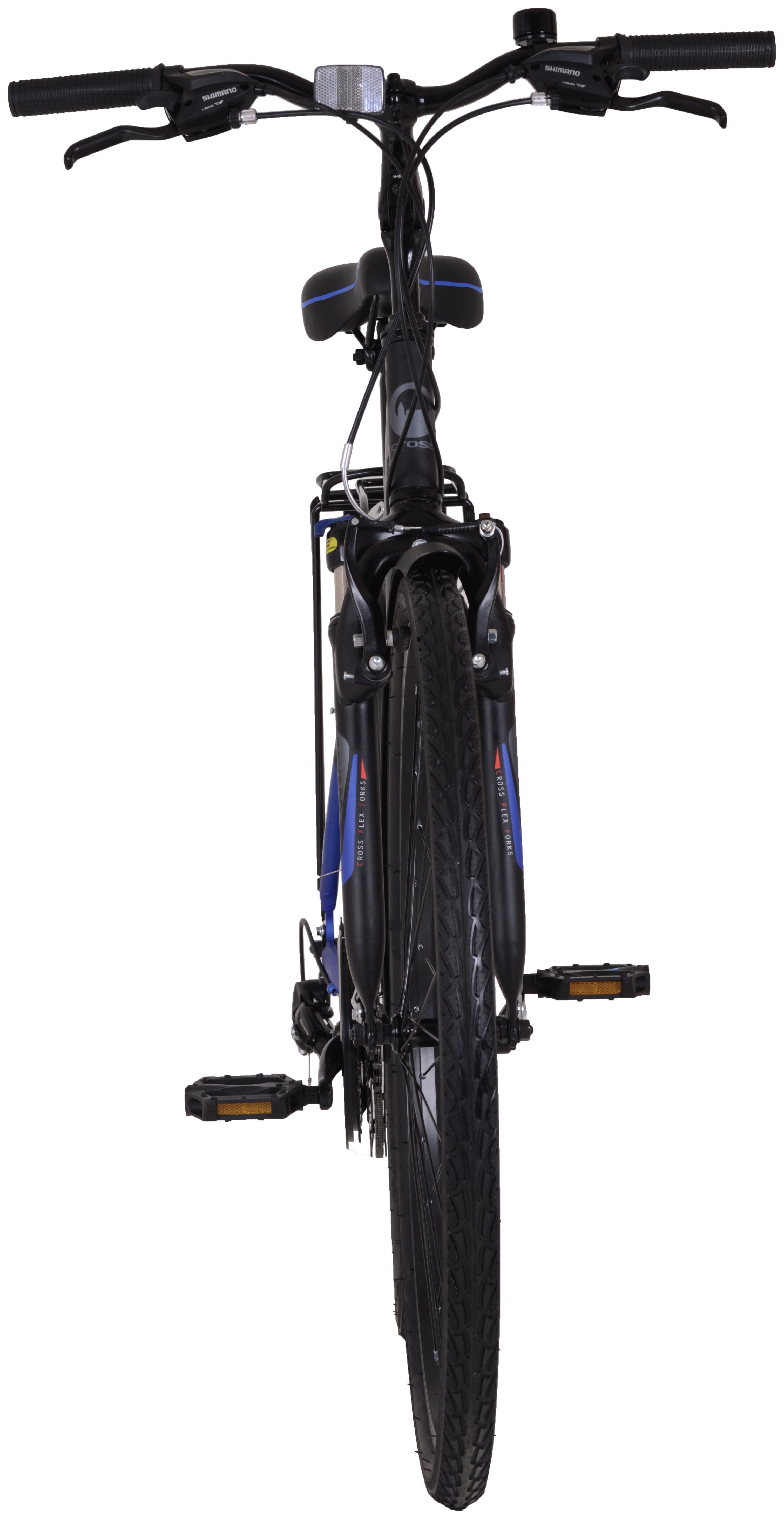 cross crx500 28 inch 700c front suspension male hybrid bike