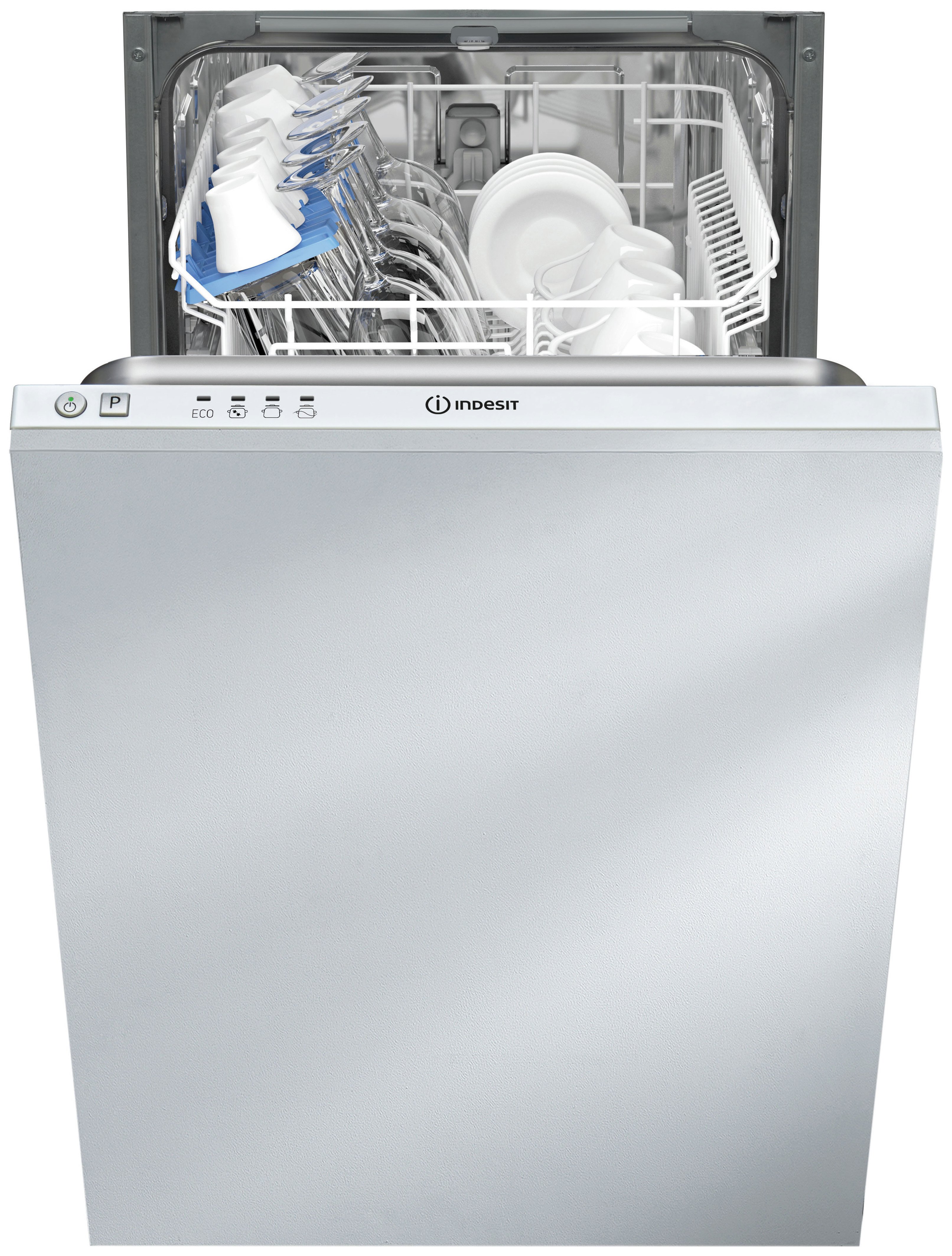 Indesit DISR14B1 Integrated Dishwasher - White