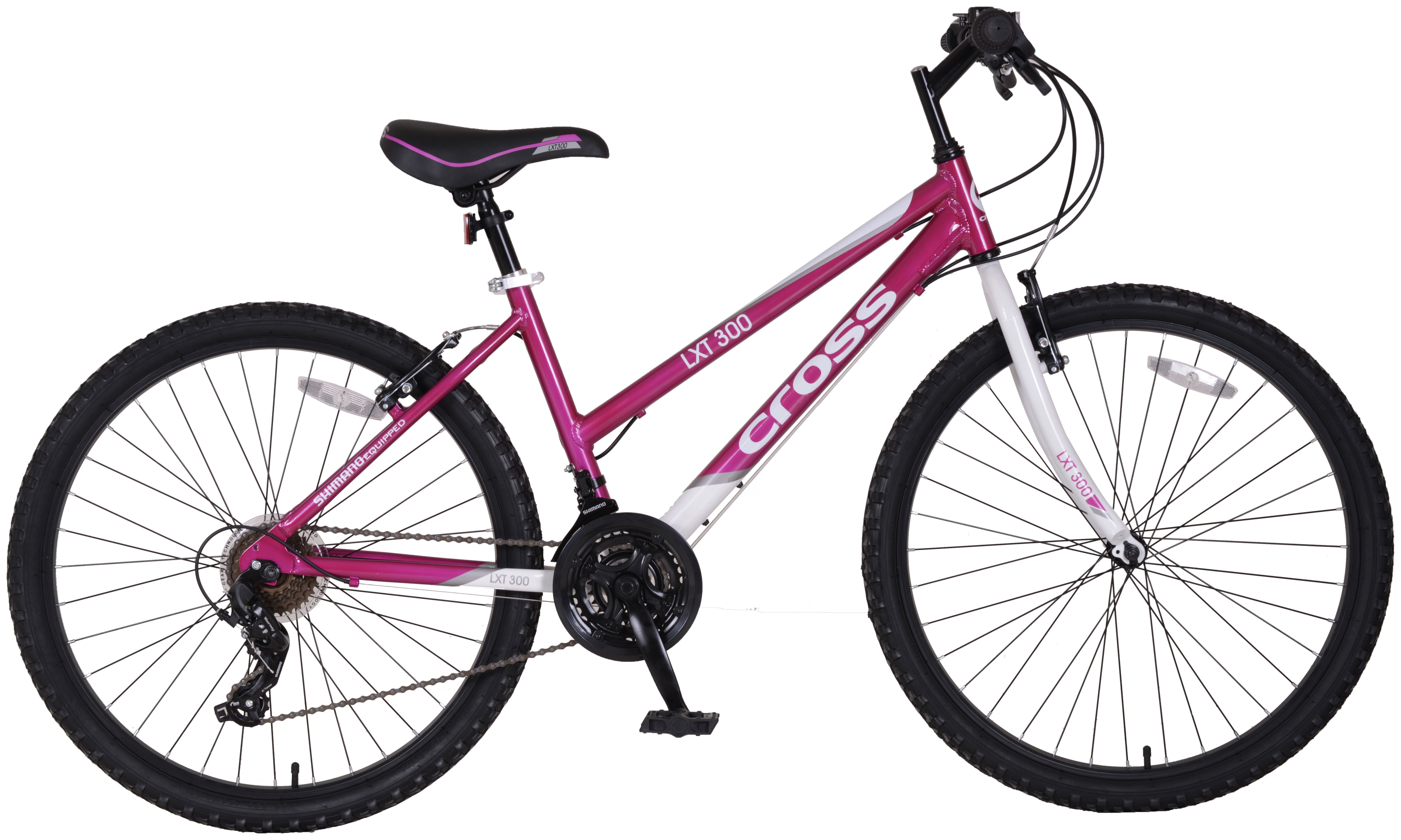 cross lxt300 26 inch wheel size womens mountain bike