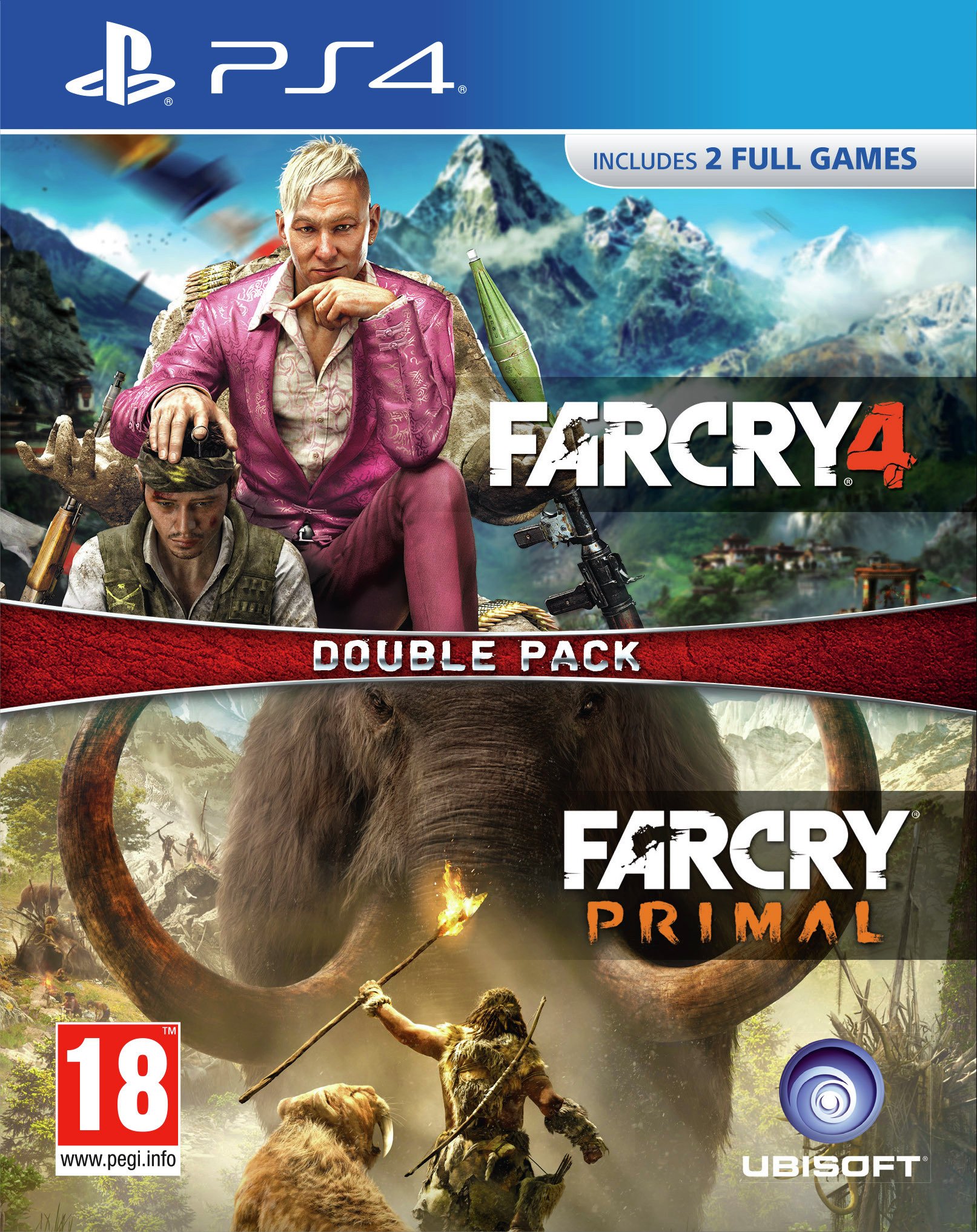 Far Cry: Primal and Far Cry 4 PS4 Games.