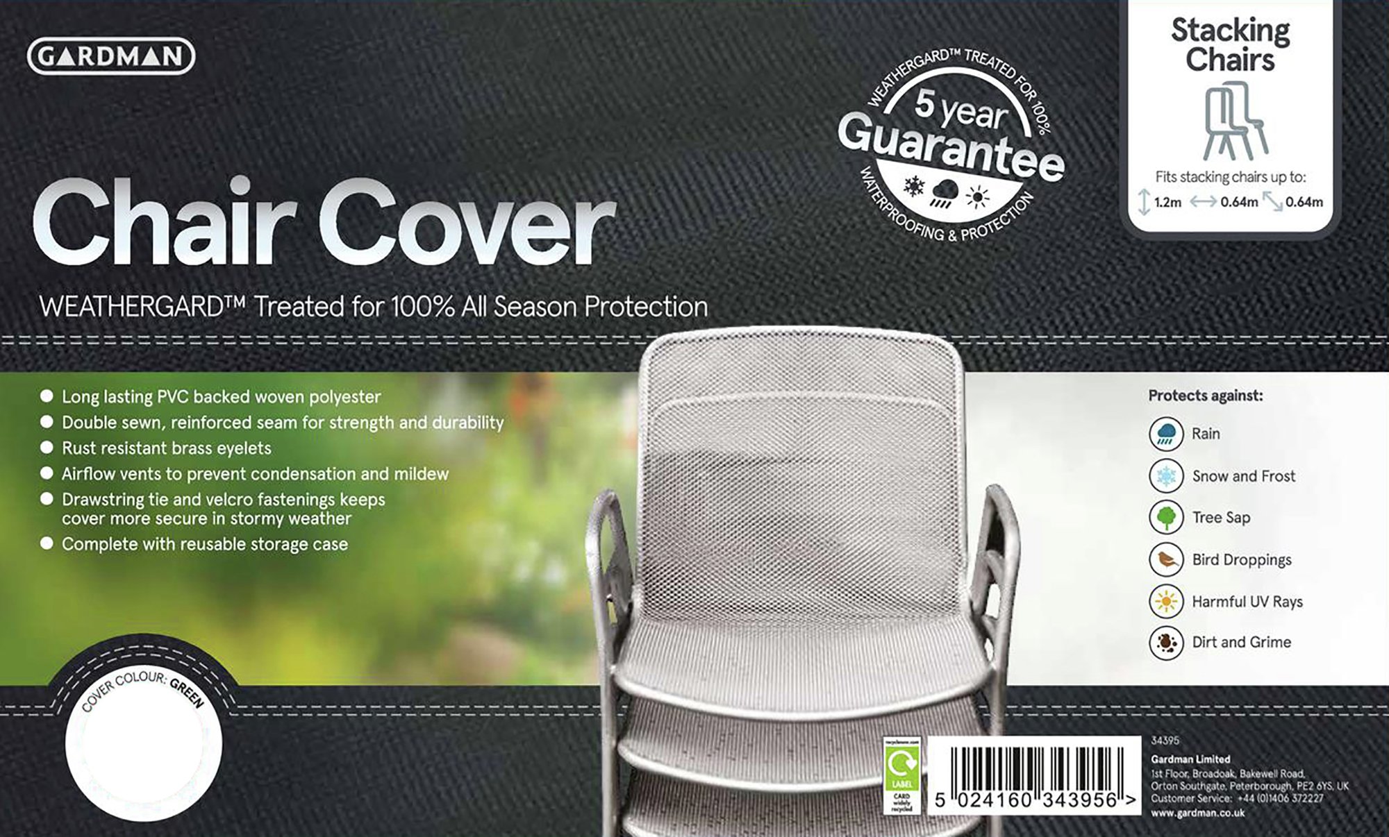 Gardman Stacking Chair Cover. at Argos Reviews