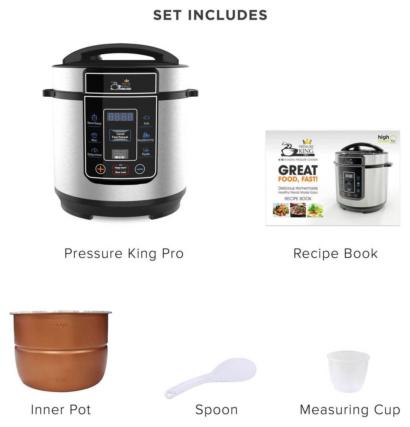 Pressure King Pro 3 Litre Electric Pressure Cooker Reviews