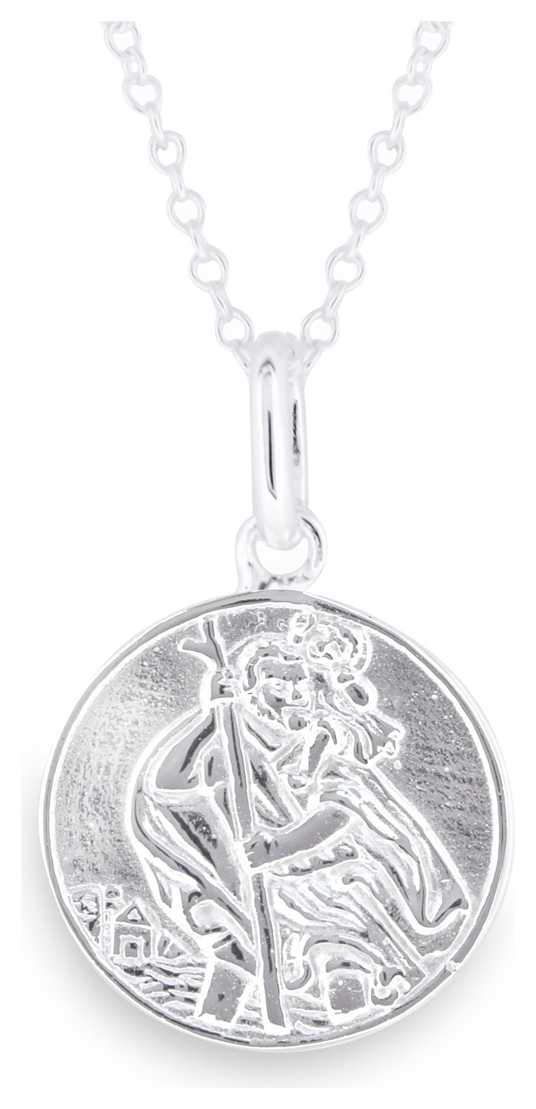 Kids Sterling Silver St Christopher Pendant review