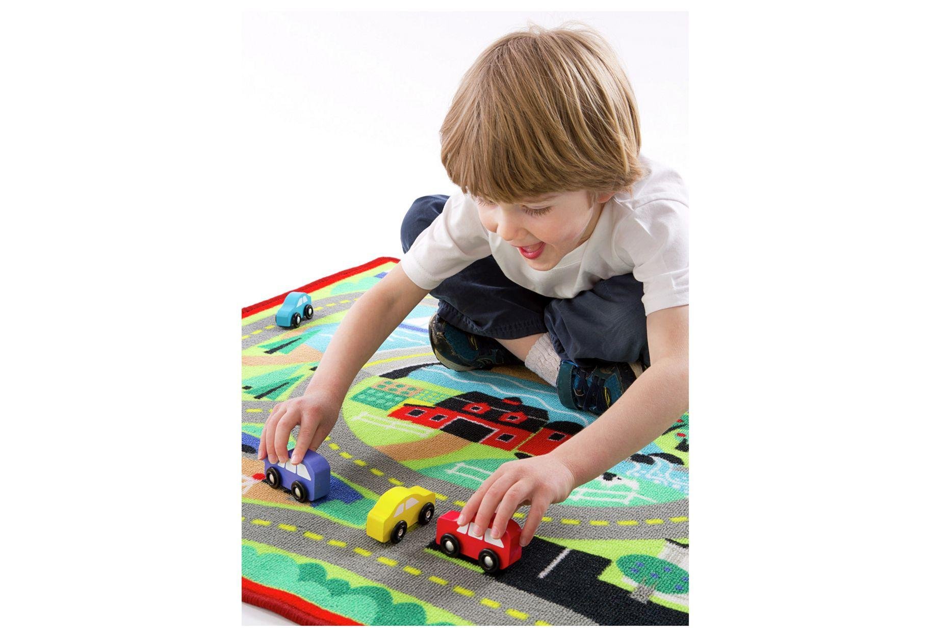 Melissa & Doug Around The Town Road Rug Review