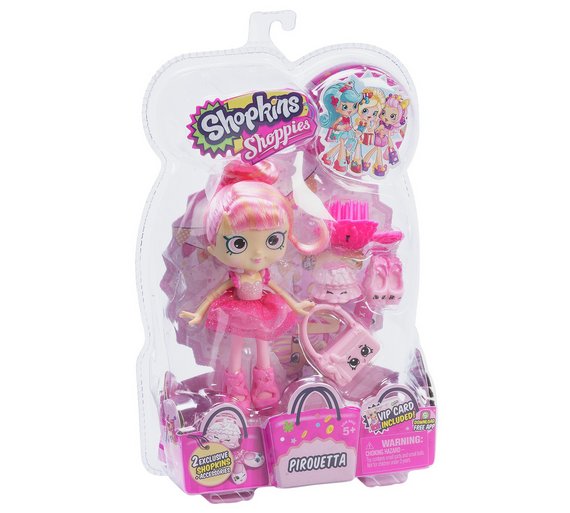 Buy Shopkins Exclusive Pirouetta Doll at Argos.co.uk - Your Online Shop ...