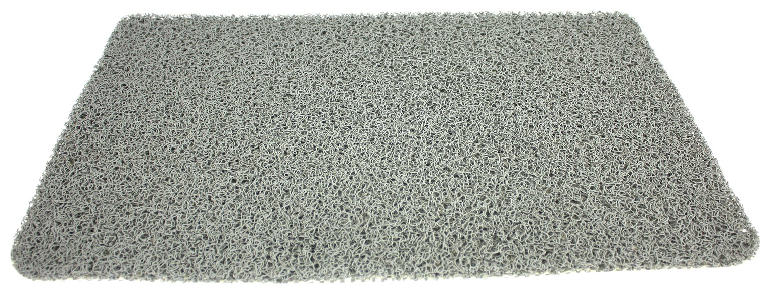 Hydro Wonder Interwoven Bath Mat - Grey