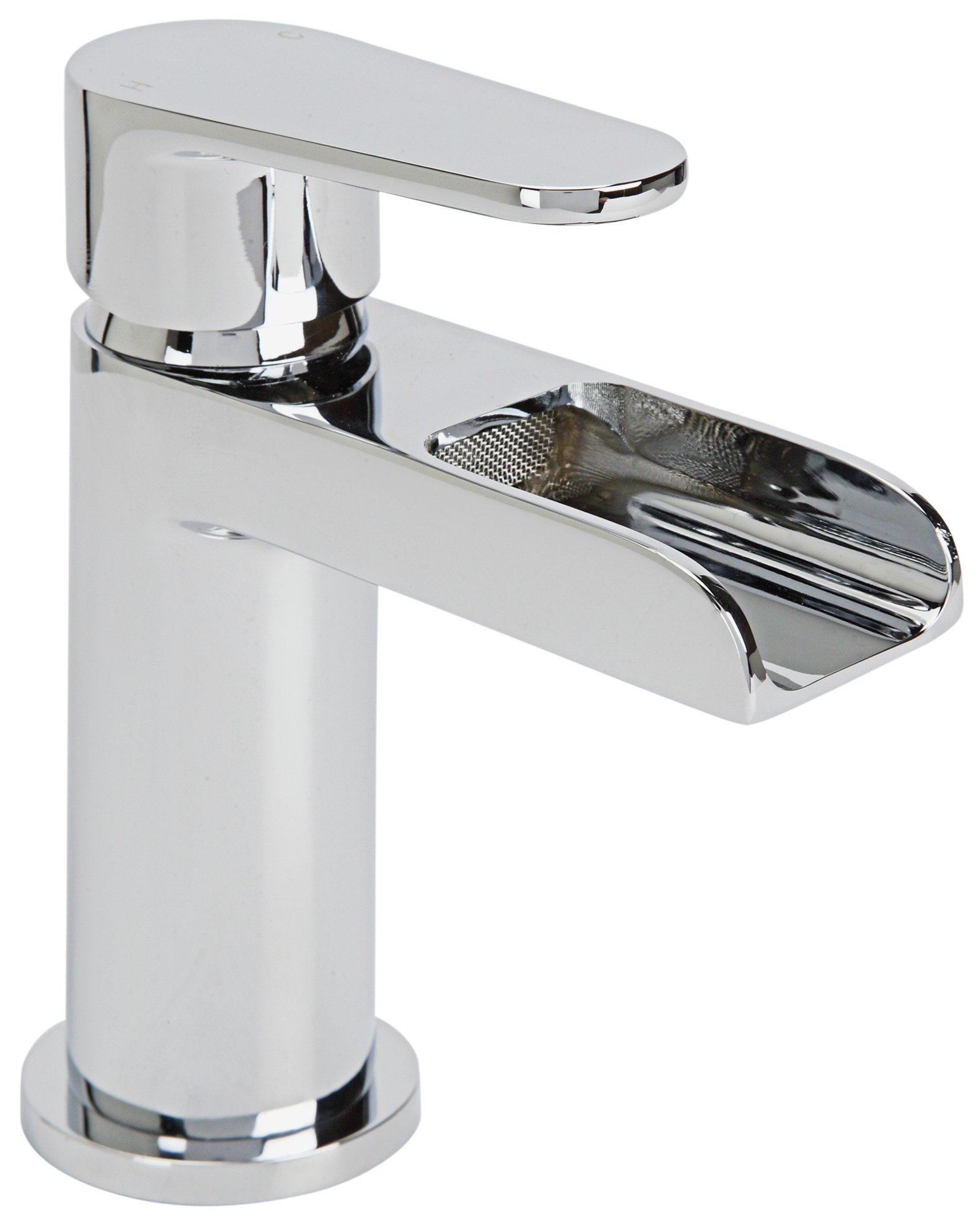 Argos Home Waterfall Chrome Plated Basin Mixer Tap