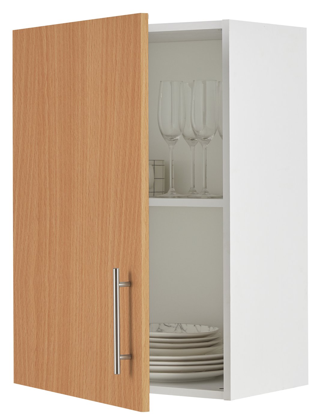 Argos Home Athina 5 Pc Fitted Kitchen Package -Beech Effect
