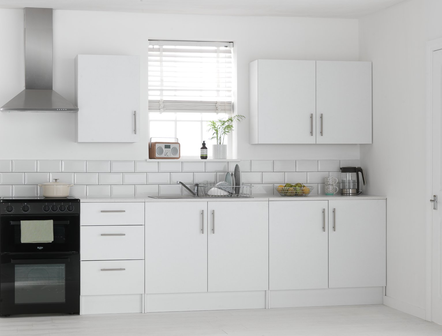 Argos Home Athina 5 Piece Fitted Kitchen Package - White