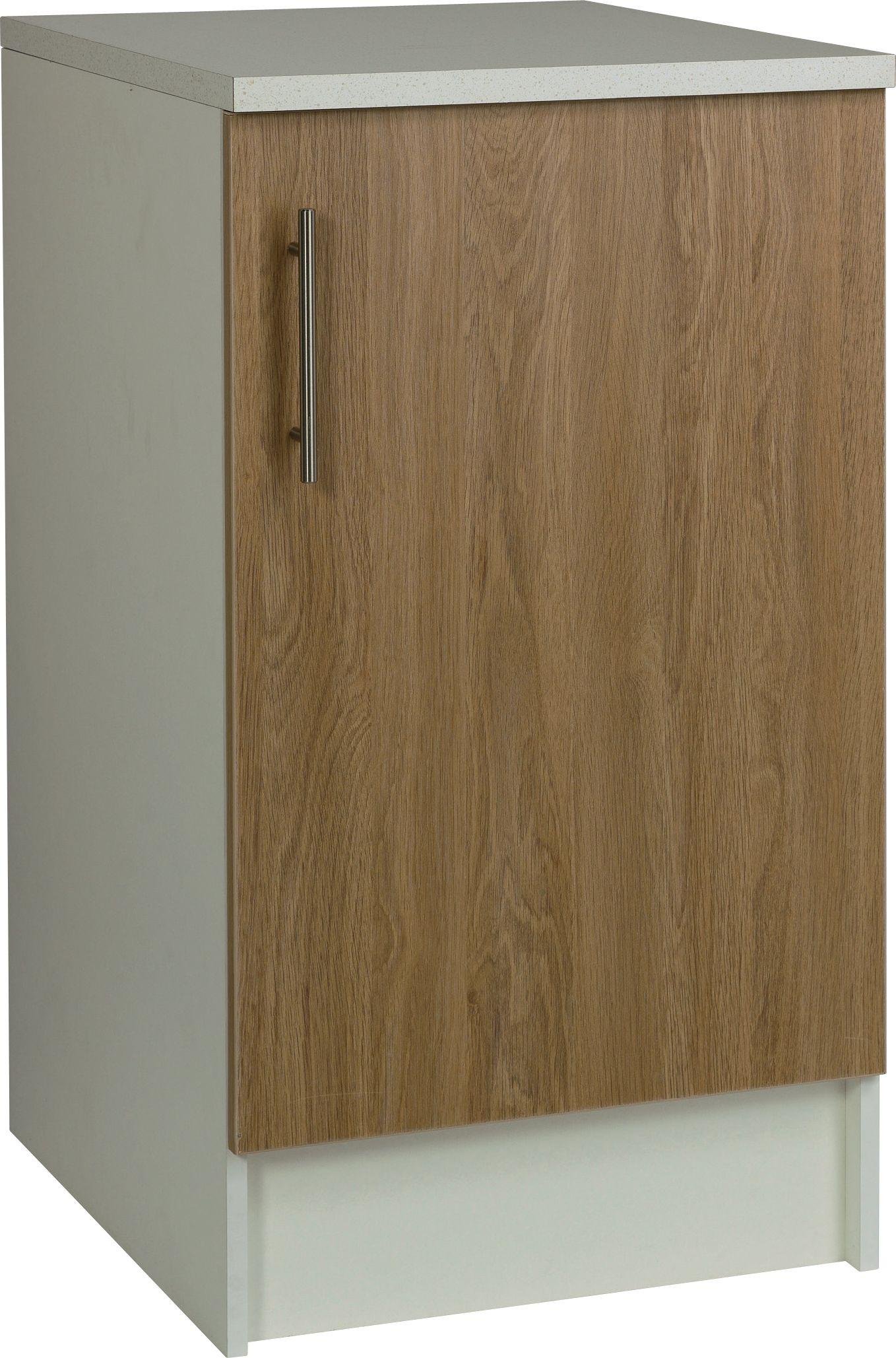 Argos Home Athina 500mm Fitted Kitchen Base Unit -Oak Effect