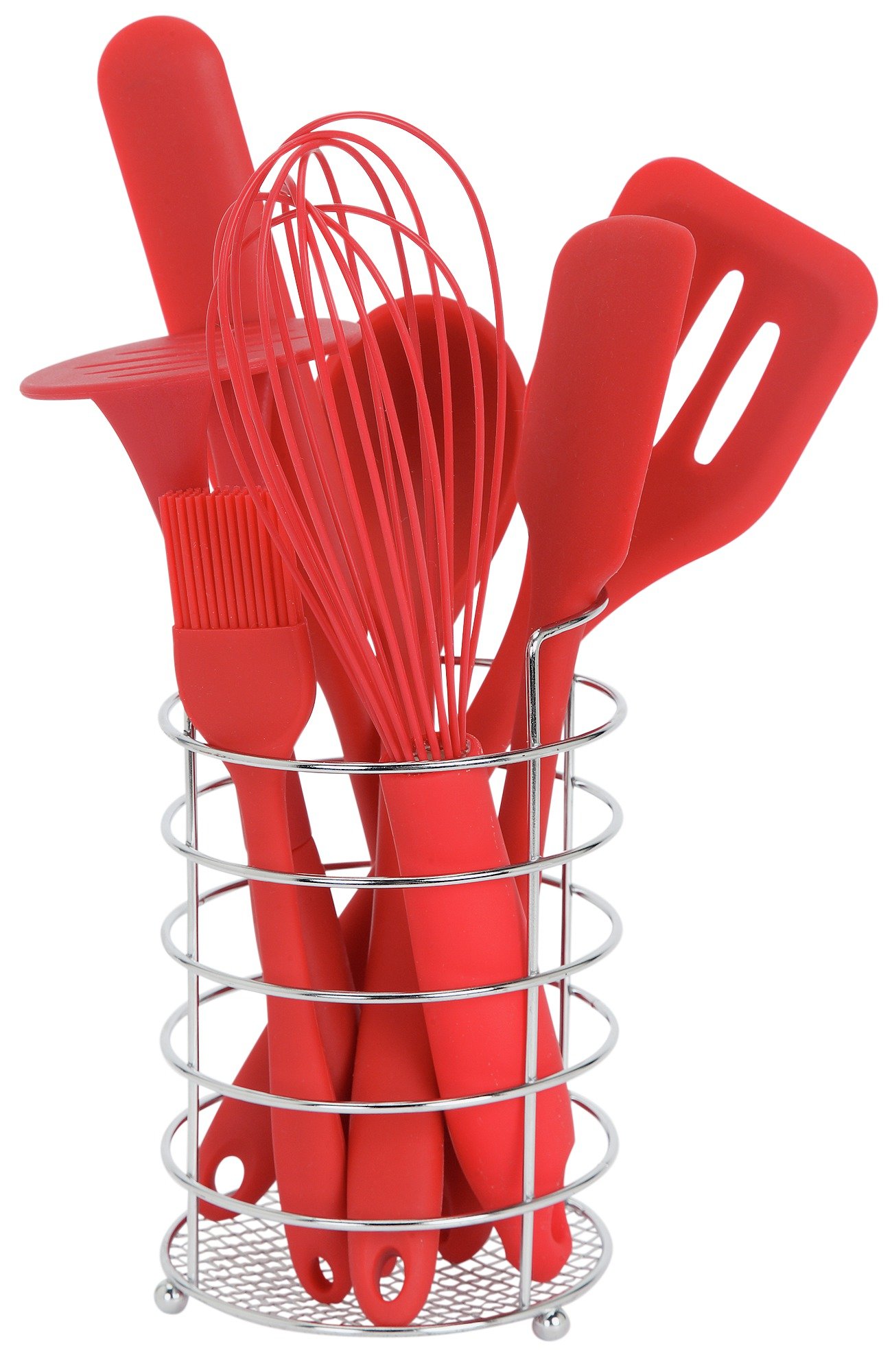 Argos Home Silicone 8 Piece Utensils Set