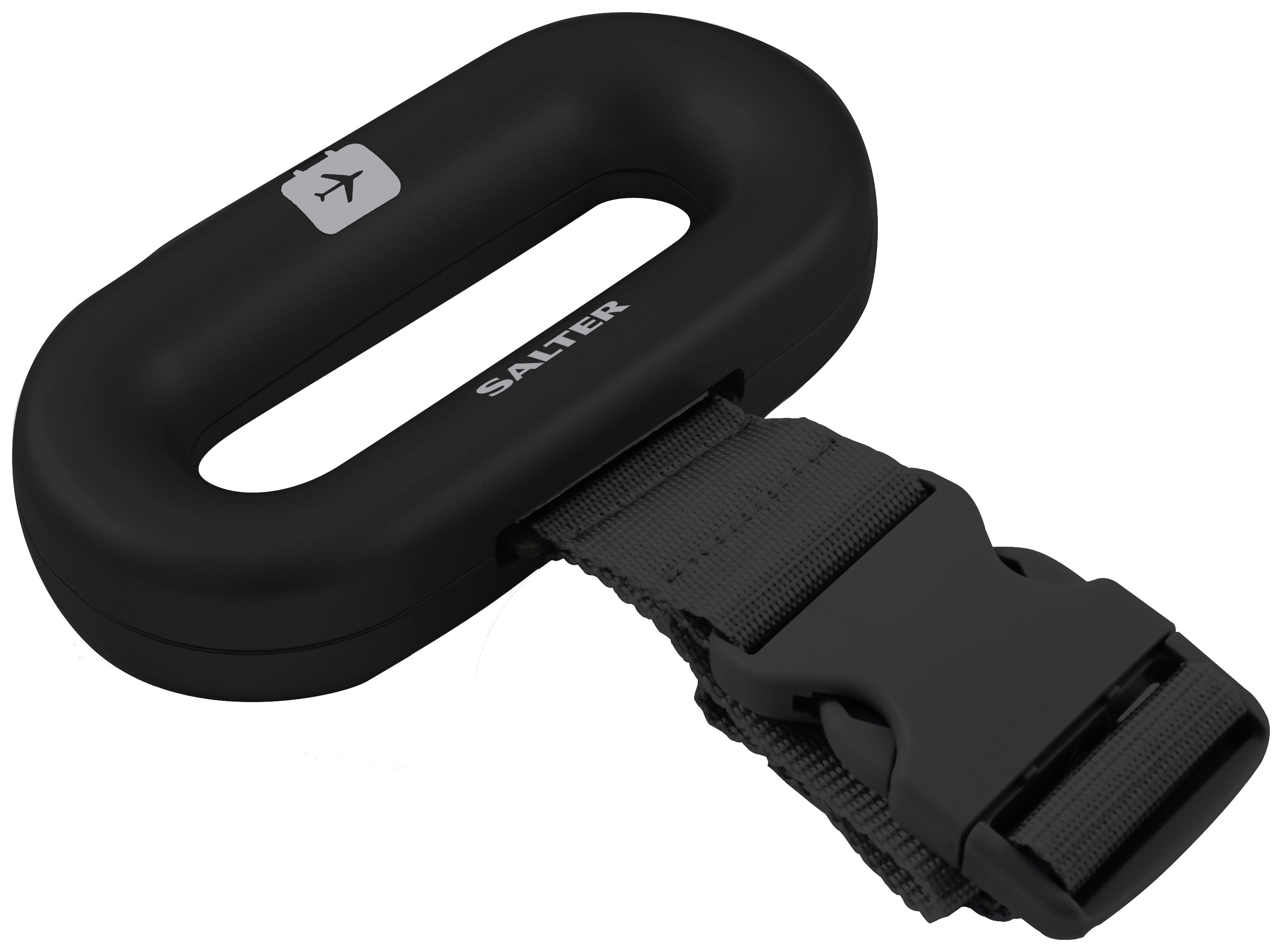 Salter Soft Touch Black Luggage Scale