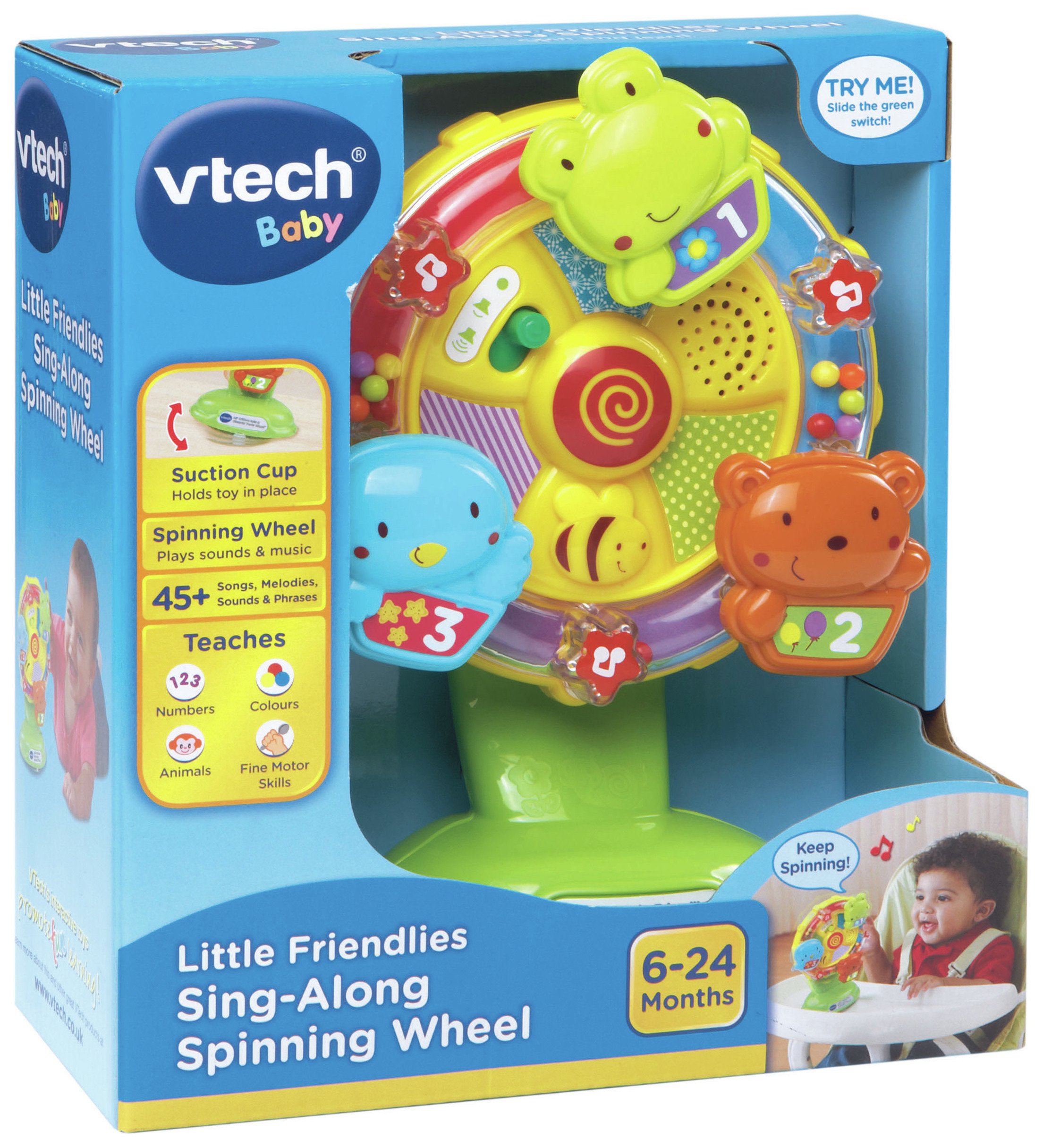 VTech Little Friendlies Sing Along Spin Wheel Review