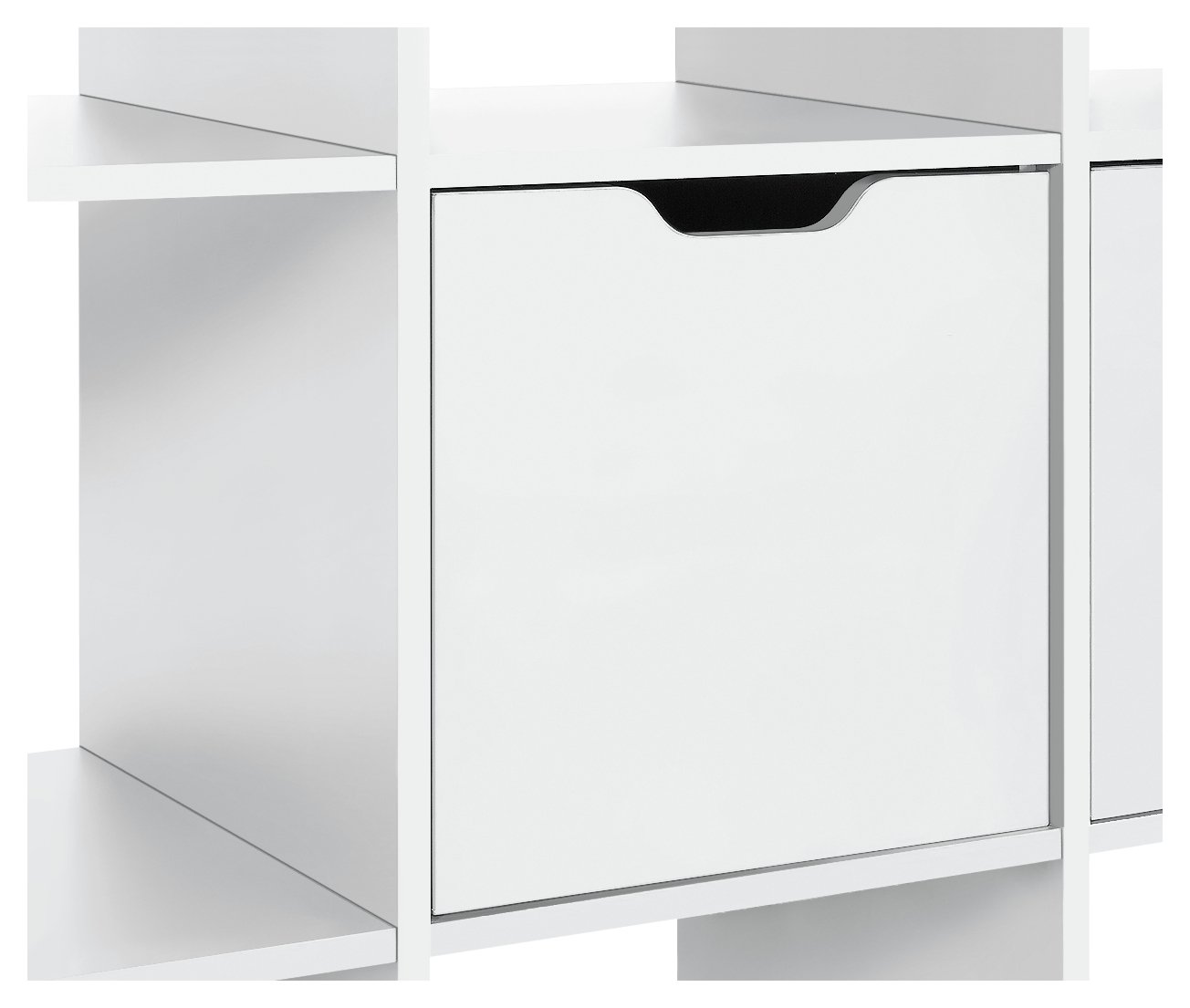 Habitat Squares Plus Door Fitting - White