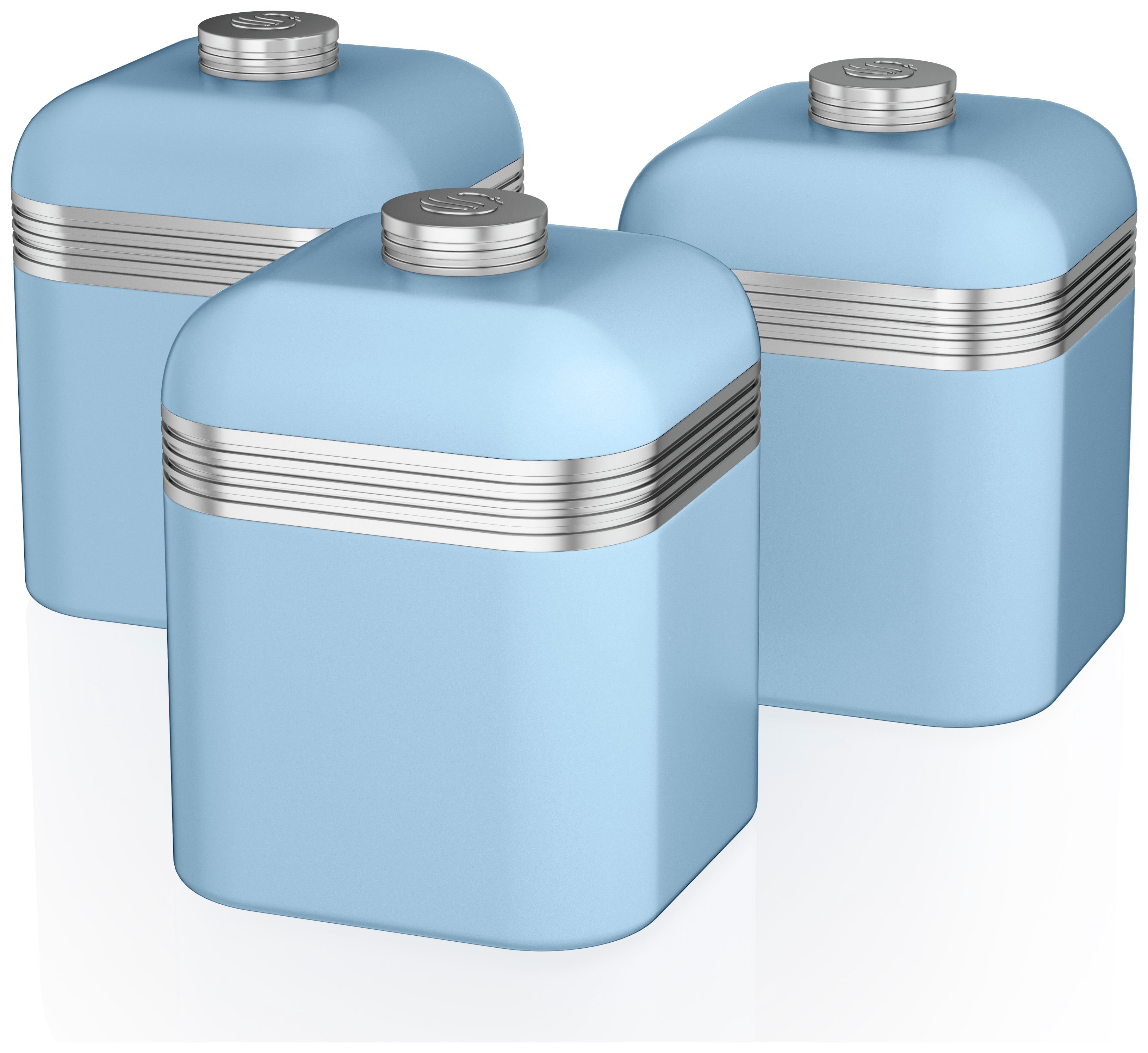 Swan Canister Set - Blue