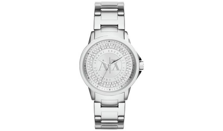 Buy Armani Exchange Ladies AX4320 Stainless Steel Bracelet Watch | Womens  watches | Argos
