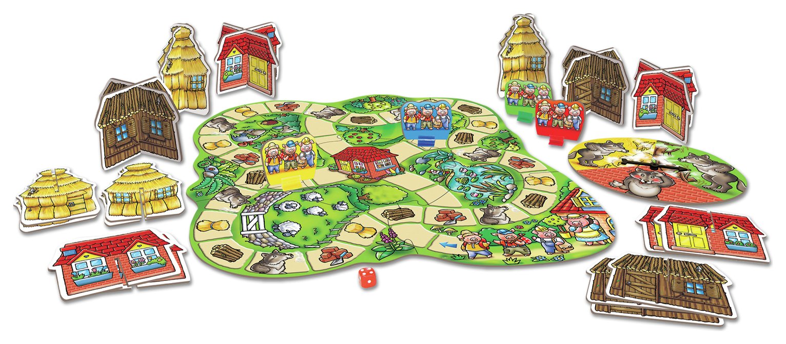 Three Little Pigs Board Game. Reviews