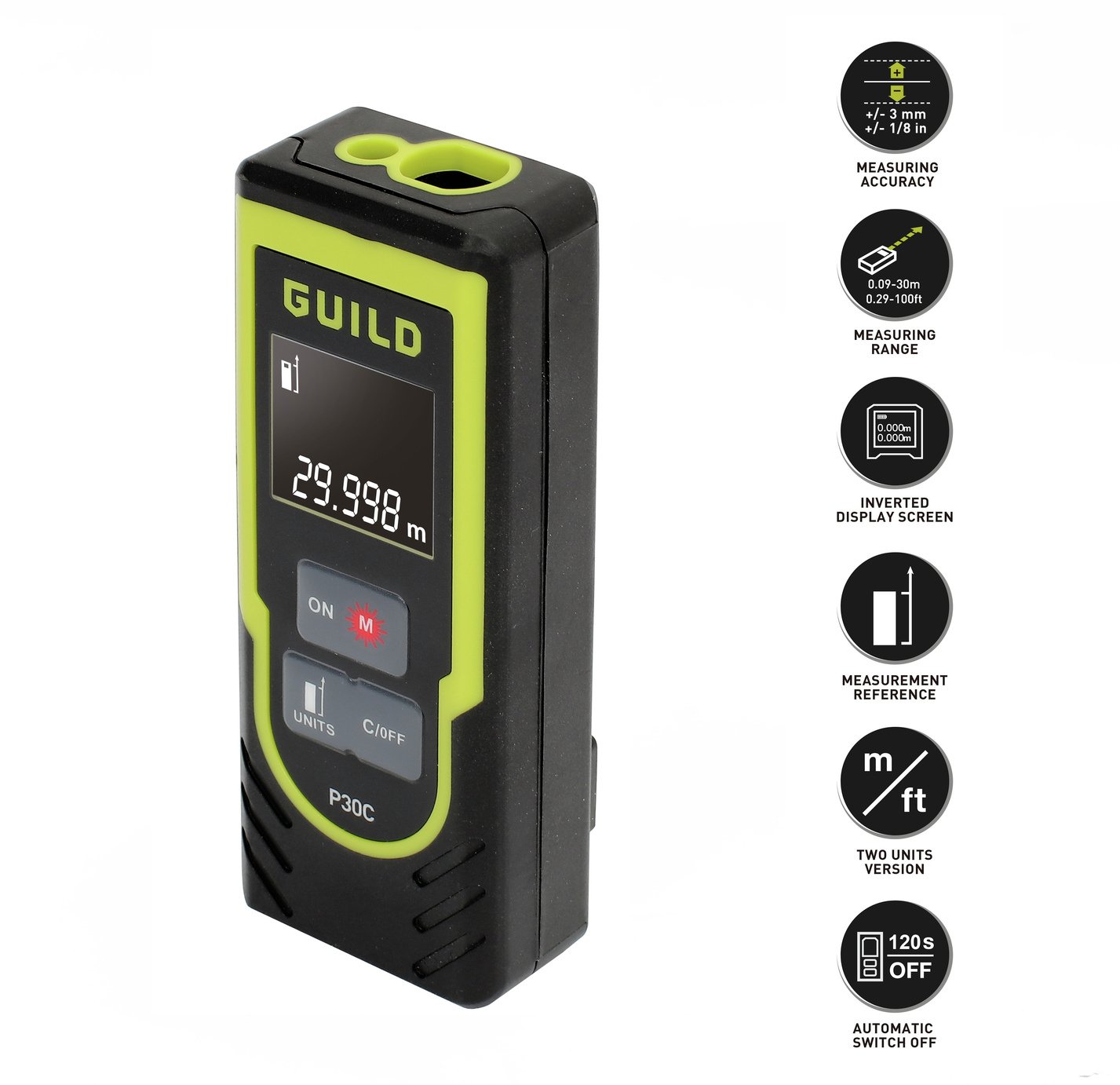 Guild 30m Laser Measure Review