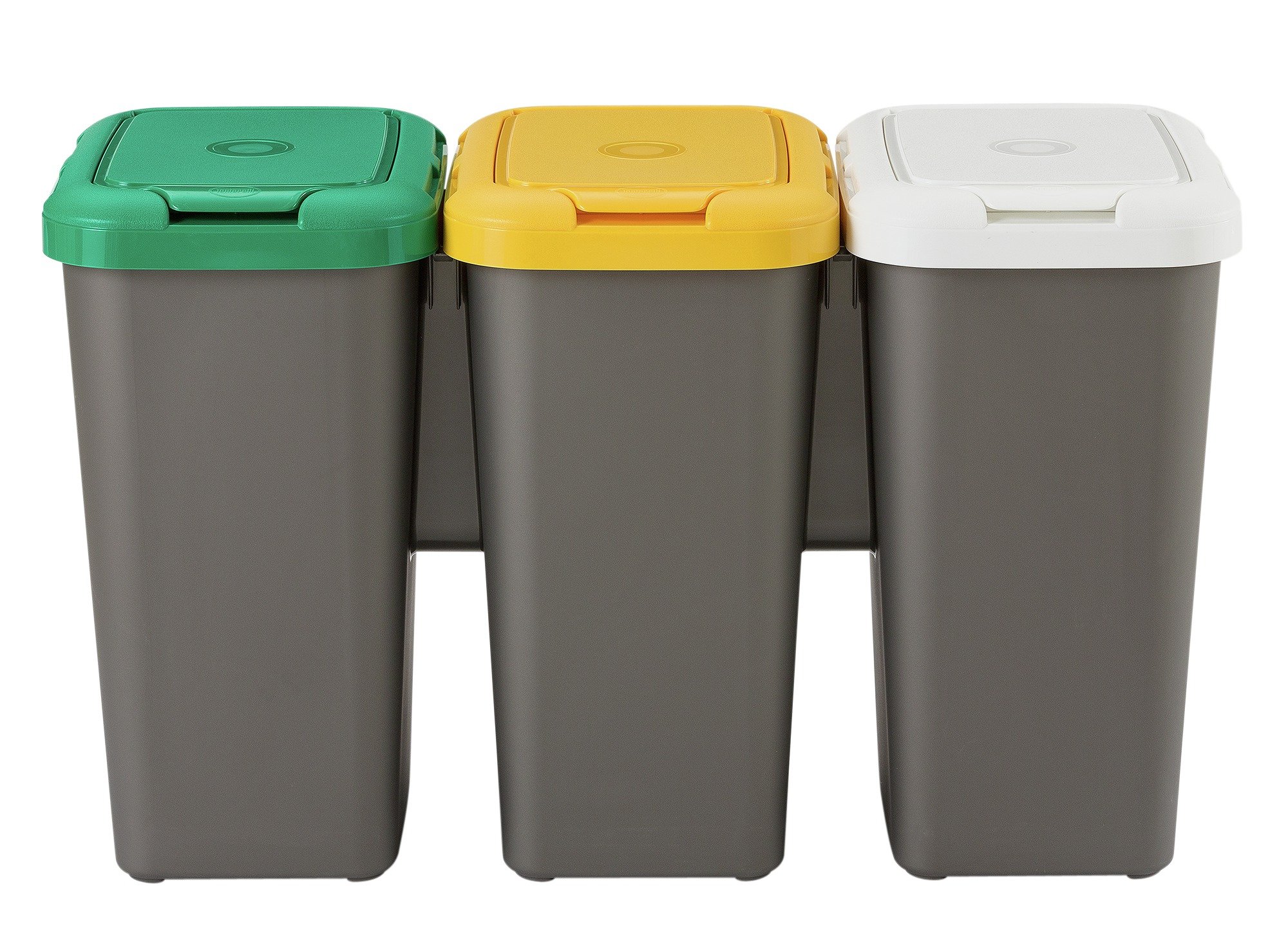 Tontarelli Set of 3 Recycling Bins