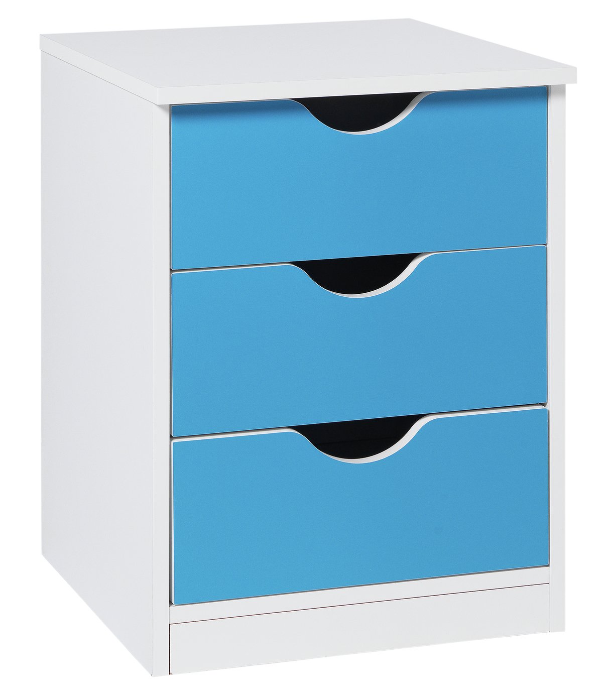 Argos Home Pagnell Blue Bedside Chest