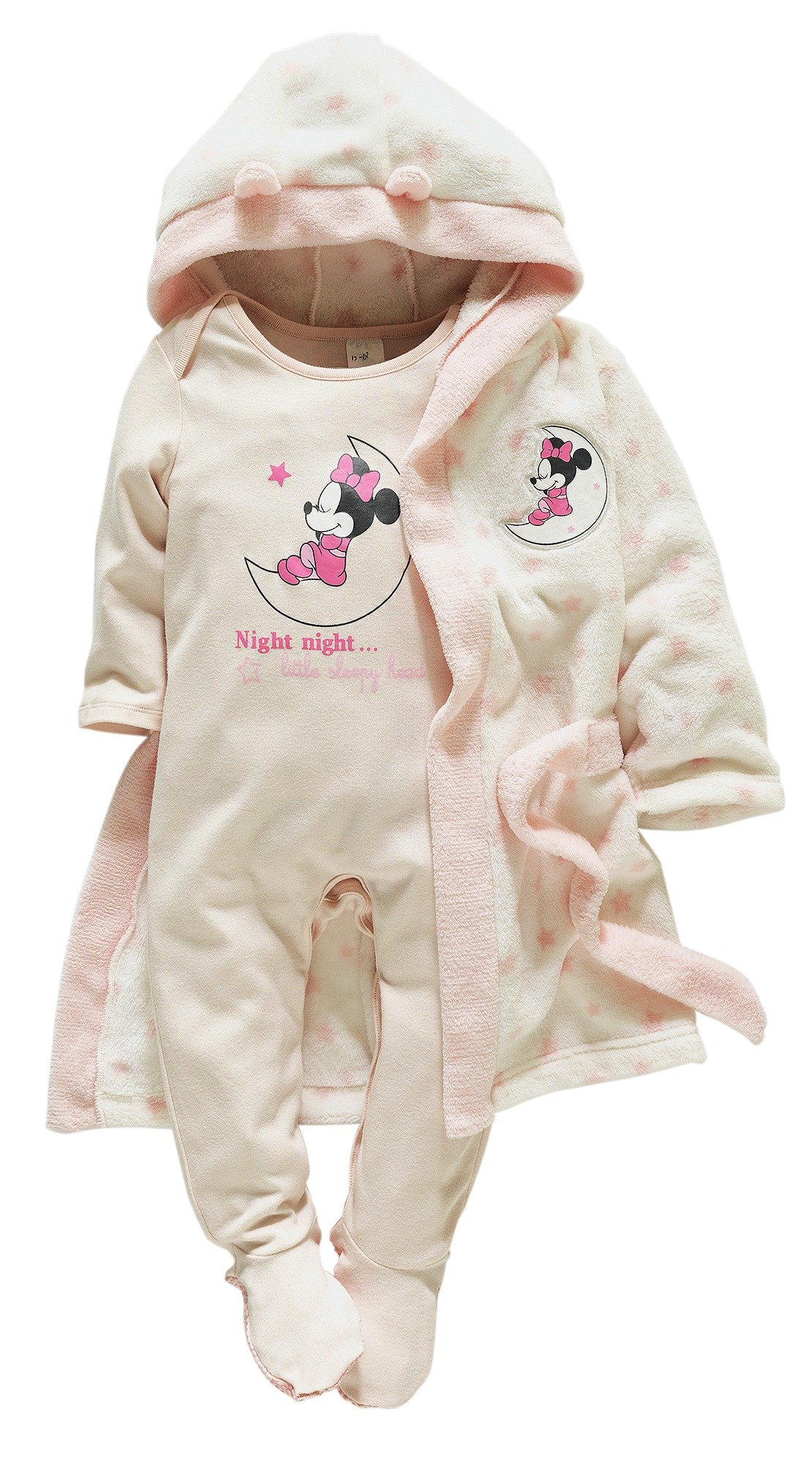 Minnie Mouse Baby Pink Gown and Pyjama Set - 18-24 Months